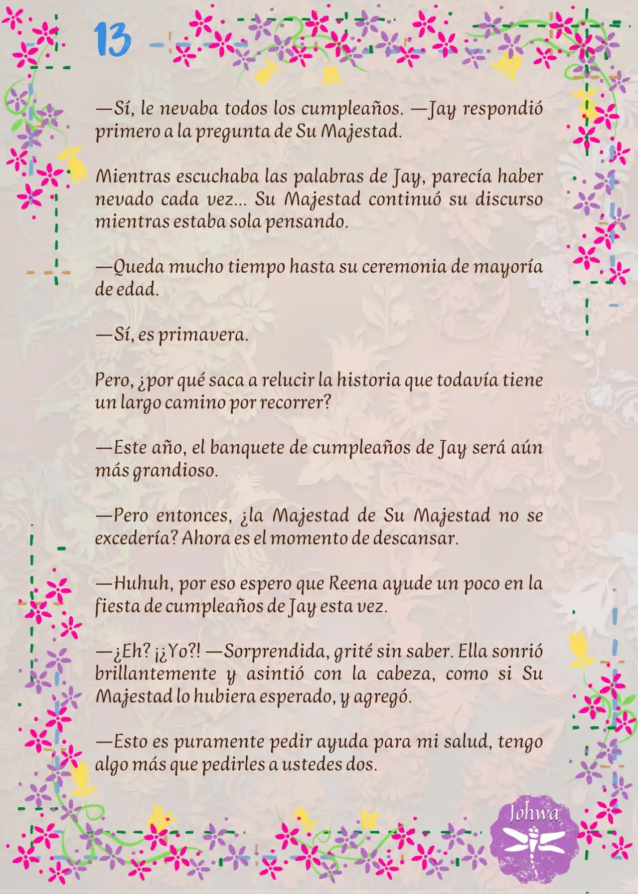¡¿La Popular Escritora De BL Es La Futura Princesa Heredera?! (Novela) - Capítulo 18 - Página 15 - LectorTMOo