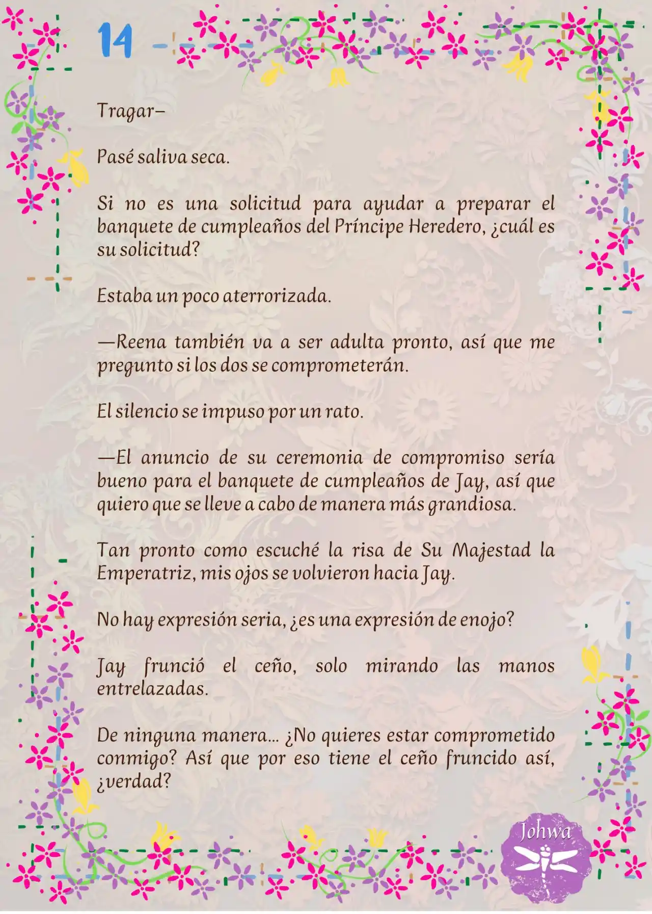 ¡¿La Popular Escritora De BL Es La Futura Princesa Heredera?! (Novela) - Capítulo 18 - Página 16 - LectorTMOo