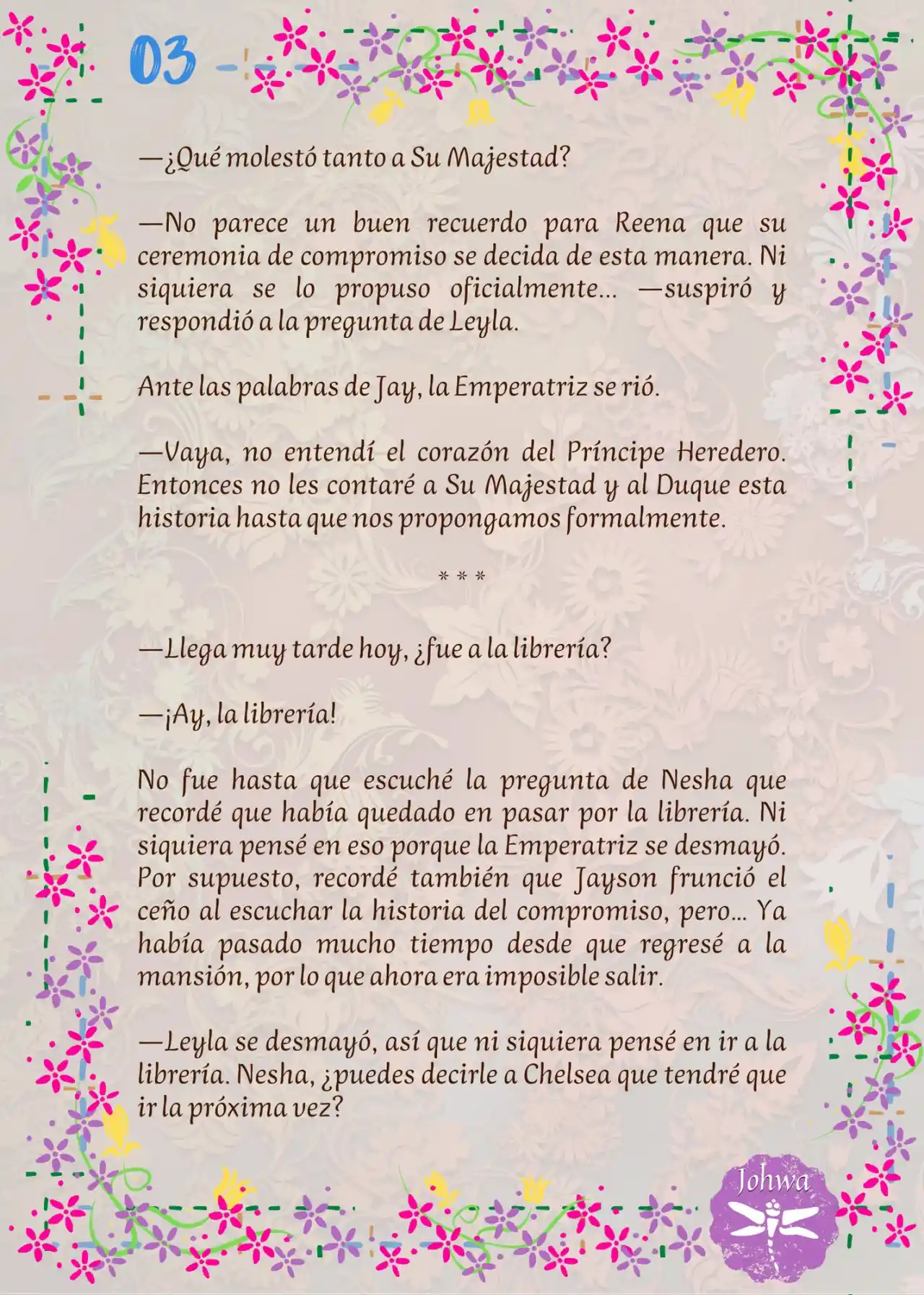 ¡¿La Popular Escritora De BL Es La Futura Princesa Heredera?! (Novela) - Capítulo 19 - Página 5 - LectorTMOo