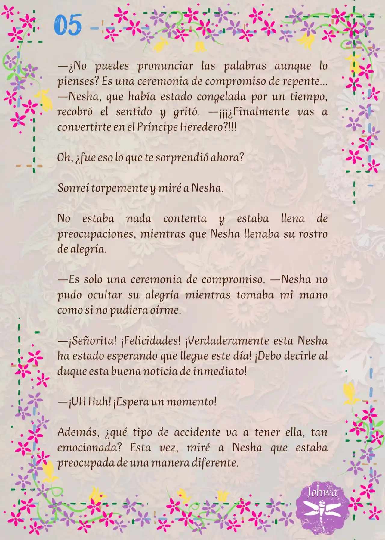 ¡¿La Popular Escritora De BL Es La Futura Princesa Heredera?! (Novela) - Capítulo 19 - Página 7 - LectorTMOo
