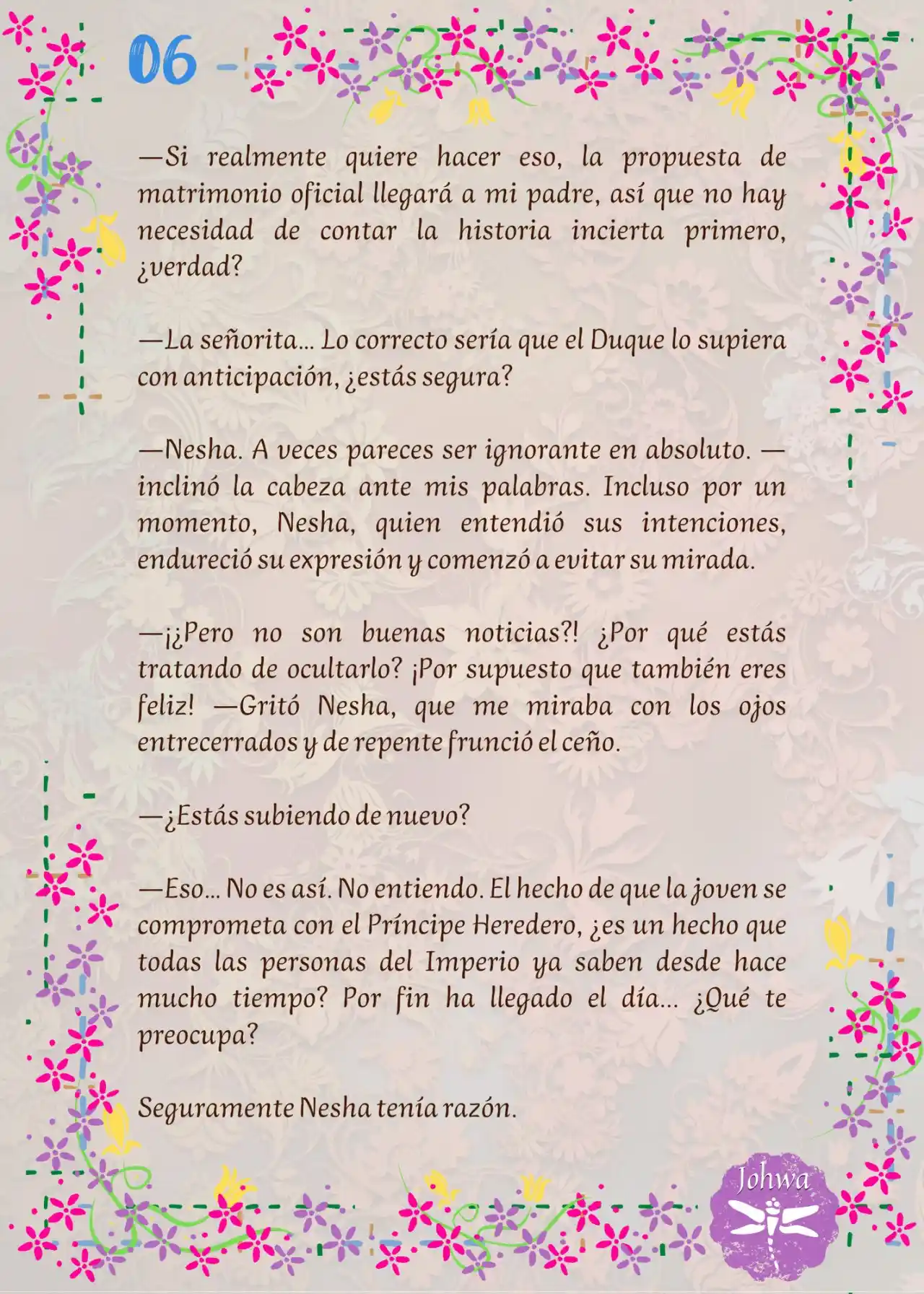 ¡¿La Popular Escritora De BL Es La Futura Princesa Heredera?! (Novela) - Capítulo 19 - Página 8 - LectorTMOo