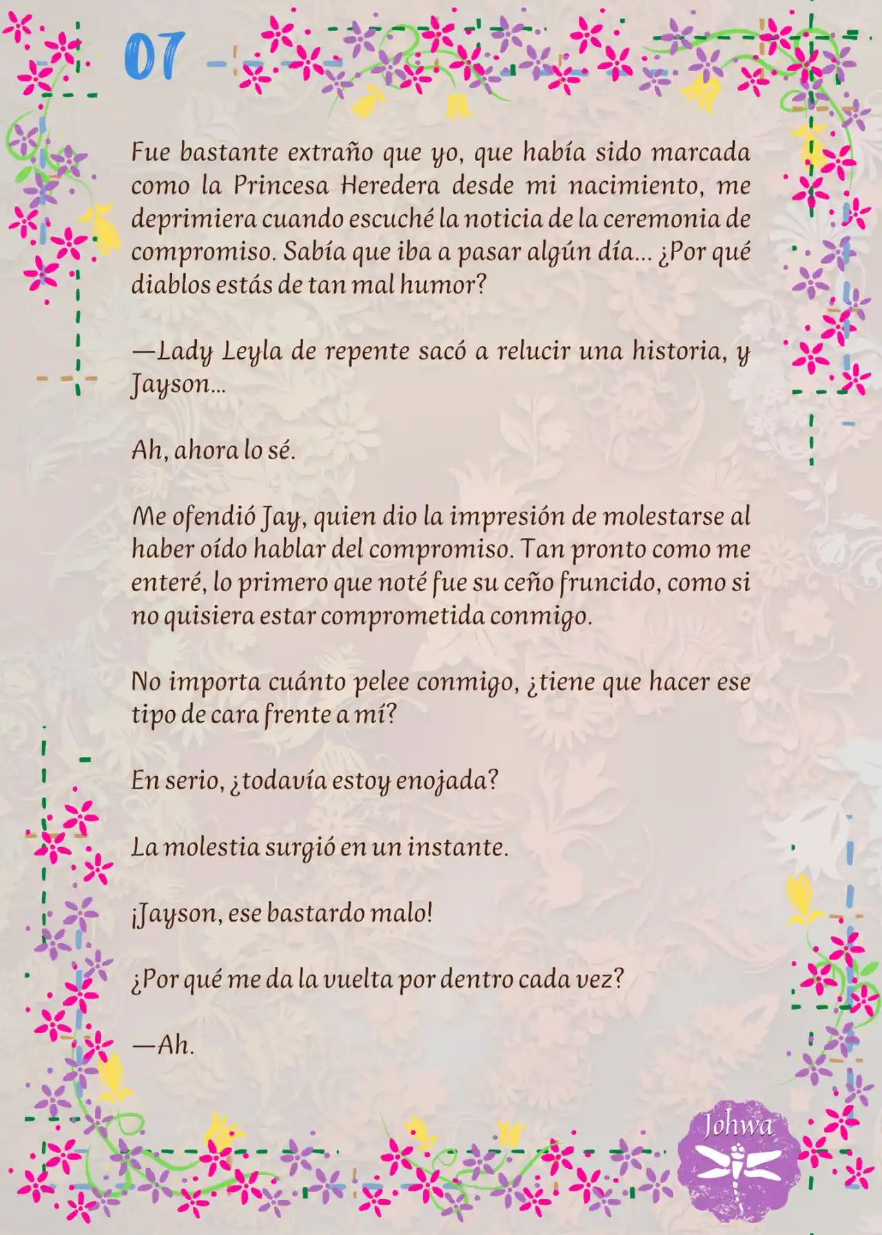 ¡¿La Popular Escritora De BL Es La Futura Princesa Heredera?! (Novela) - Capítulo 19 - Página 9 - LectorTMOo