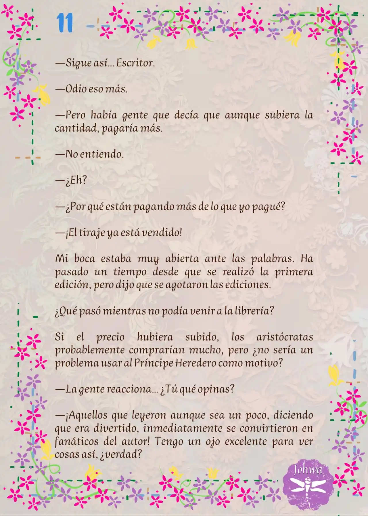 ¡¿La Popular Escritora De BL Es La Futura Princesa Heredera?! (Novela) - Capítulo 20 - Página 15 - LectorTMOo