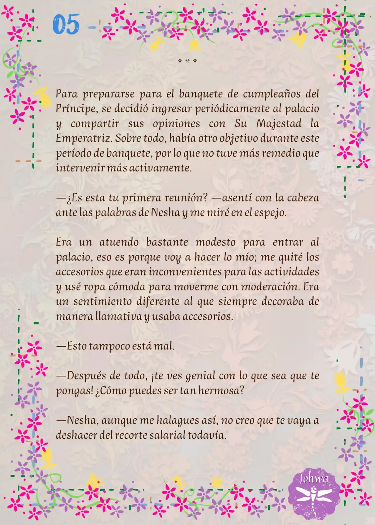 ¡¿La Popular Escritora De BL Es La Futura Princesa Heredera?! (Novela) - Capítulo 21 - Página 7 - LectorTMOo