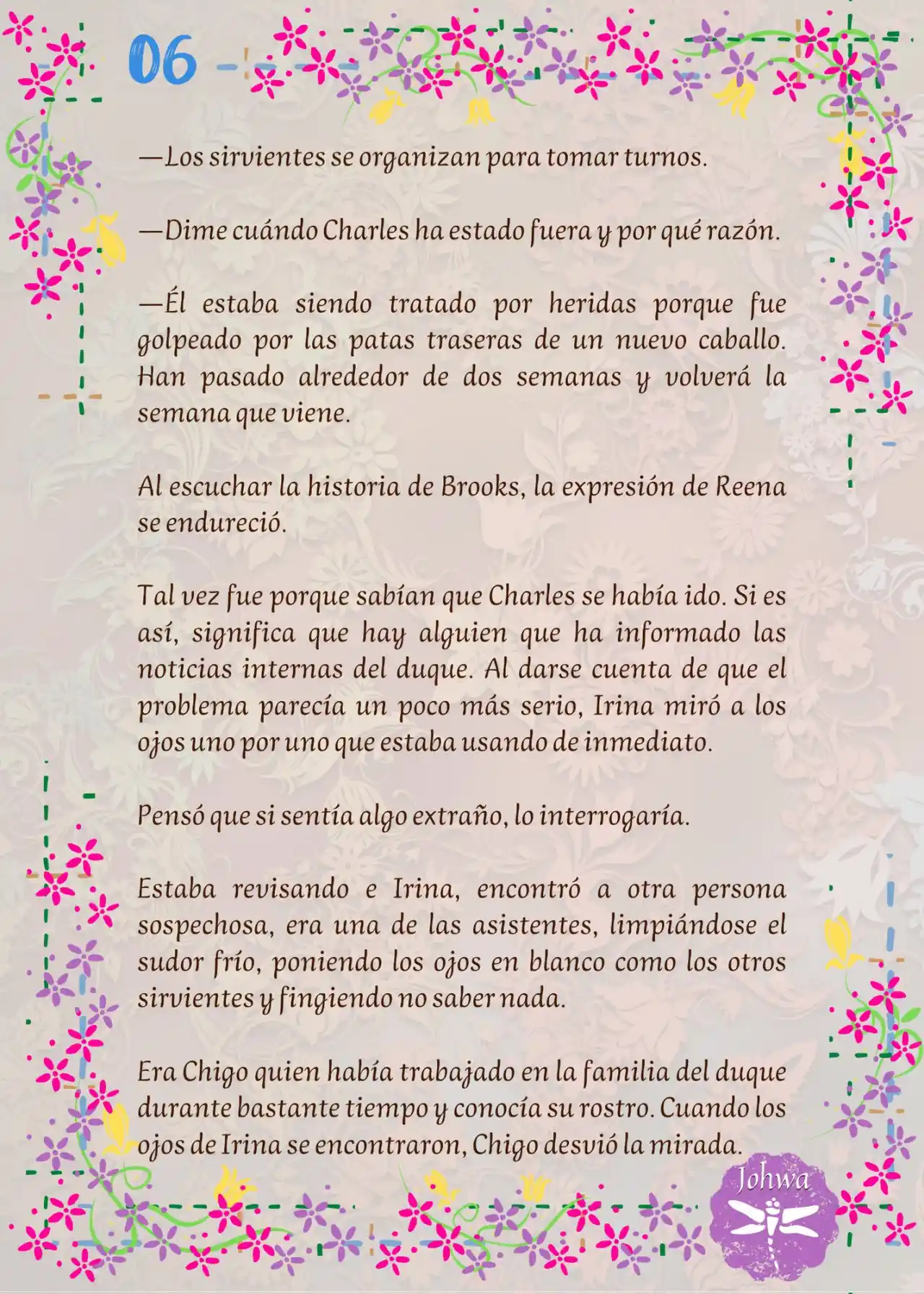 ¡¿La Popular Escritora De BL Es La Futura Princesa Heredera?! (Novela) - Capítulo 22 - Página 8 - LectorTMOo