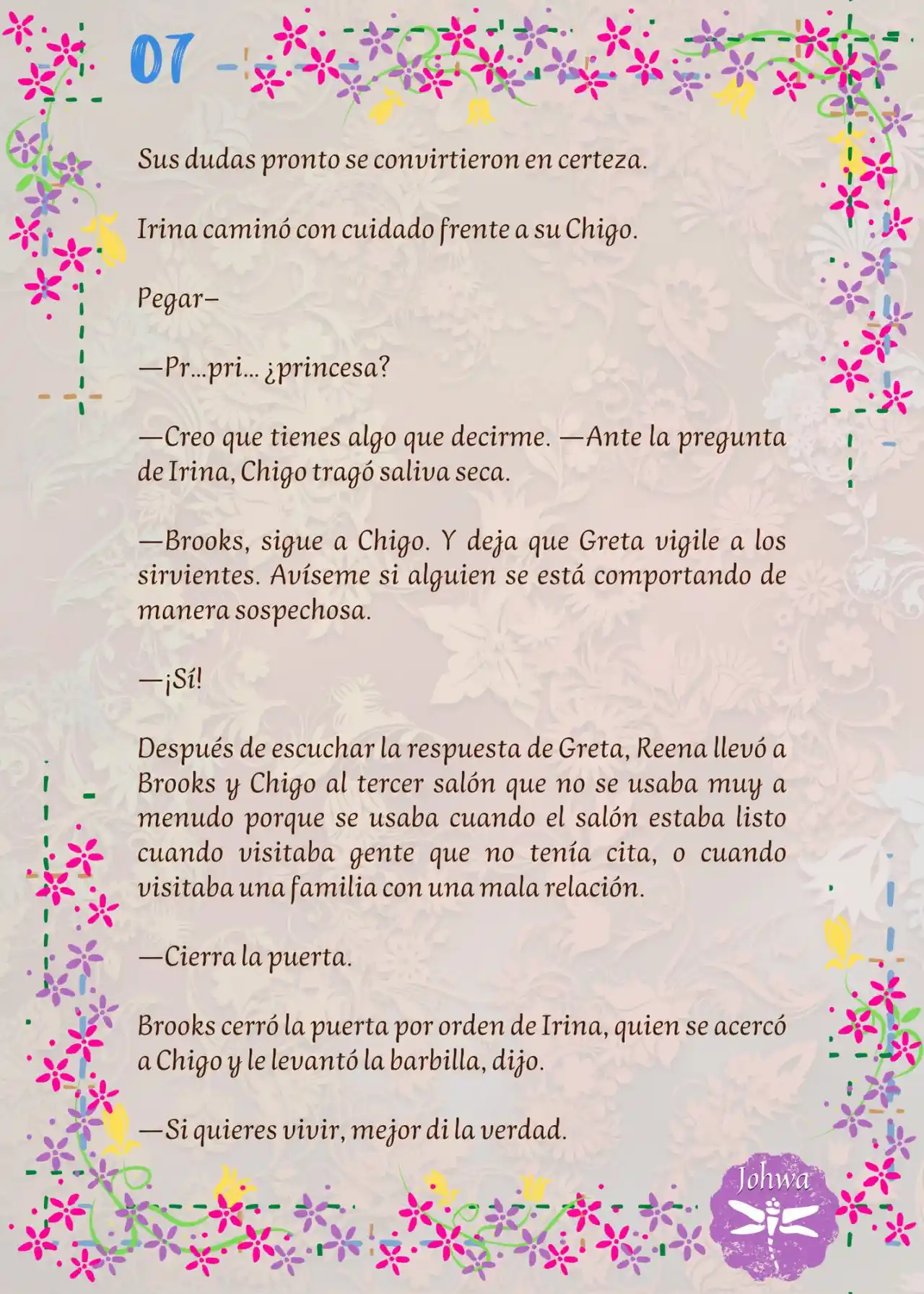 ¡¿La Popular Escritora De BL Es La Futura Princesa Heredera?! (Novela) - Capítulo 22 - Página 9 - LectorTMOo