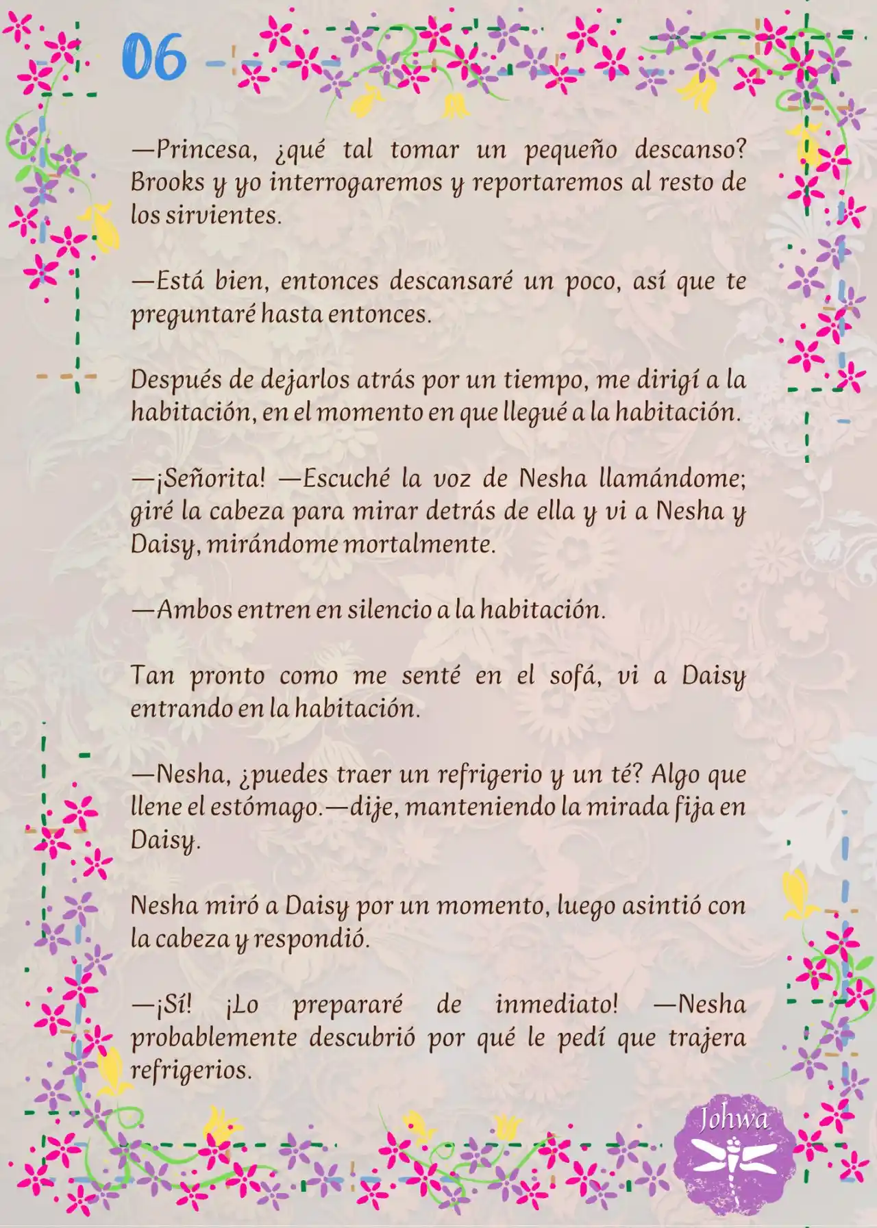 ¡¿La Popular Escritora De BL Es La Futura Princesa Heredera?! (Novela) - Capítulo 23 - Página 8 - LectorTMOo