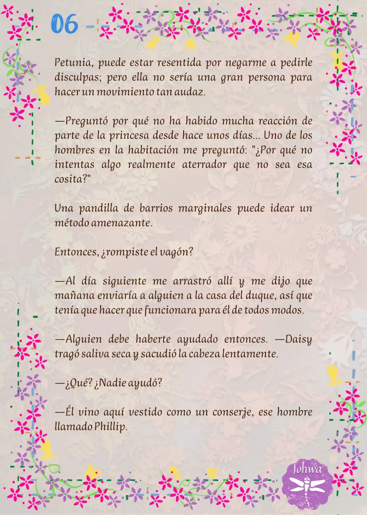 ¡¿La Popular Escritora De BL Es La Futura Princesa Heredera?! (Novela) - Capítulo 24 - Página 8 - LectorTMOo