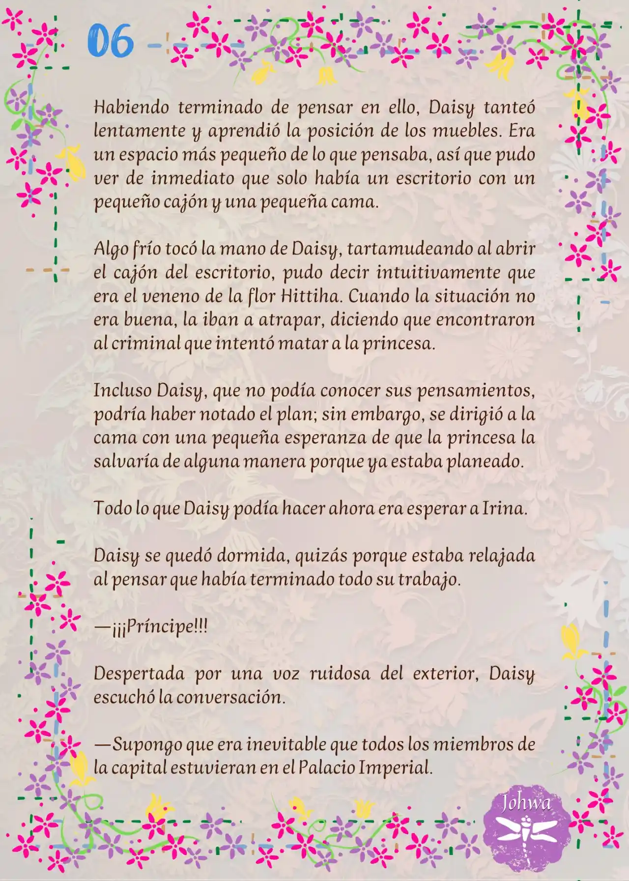 ¡¿La Popular Escritora De BL Es La Futura Princesa Heredera?! (Novela) - Capítulo 27 - Página 8 - LectorTMOo