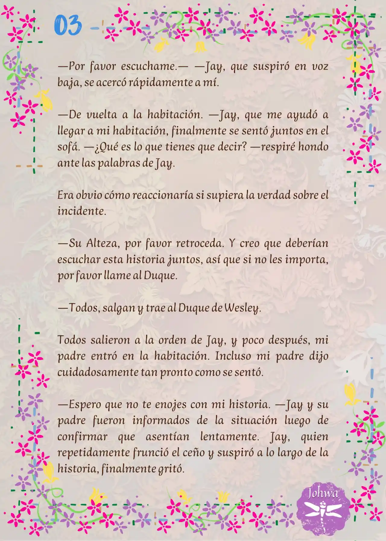 ¡¿La Popular Escritora De BL Es La Futura Princesa Heredera?! (Novela) - Capítulo 28 - Página 5 - LectorTMOo