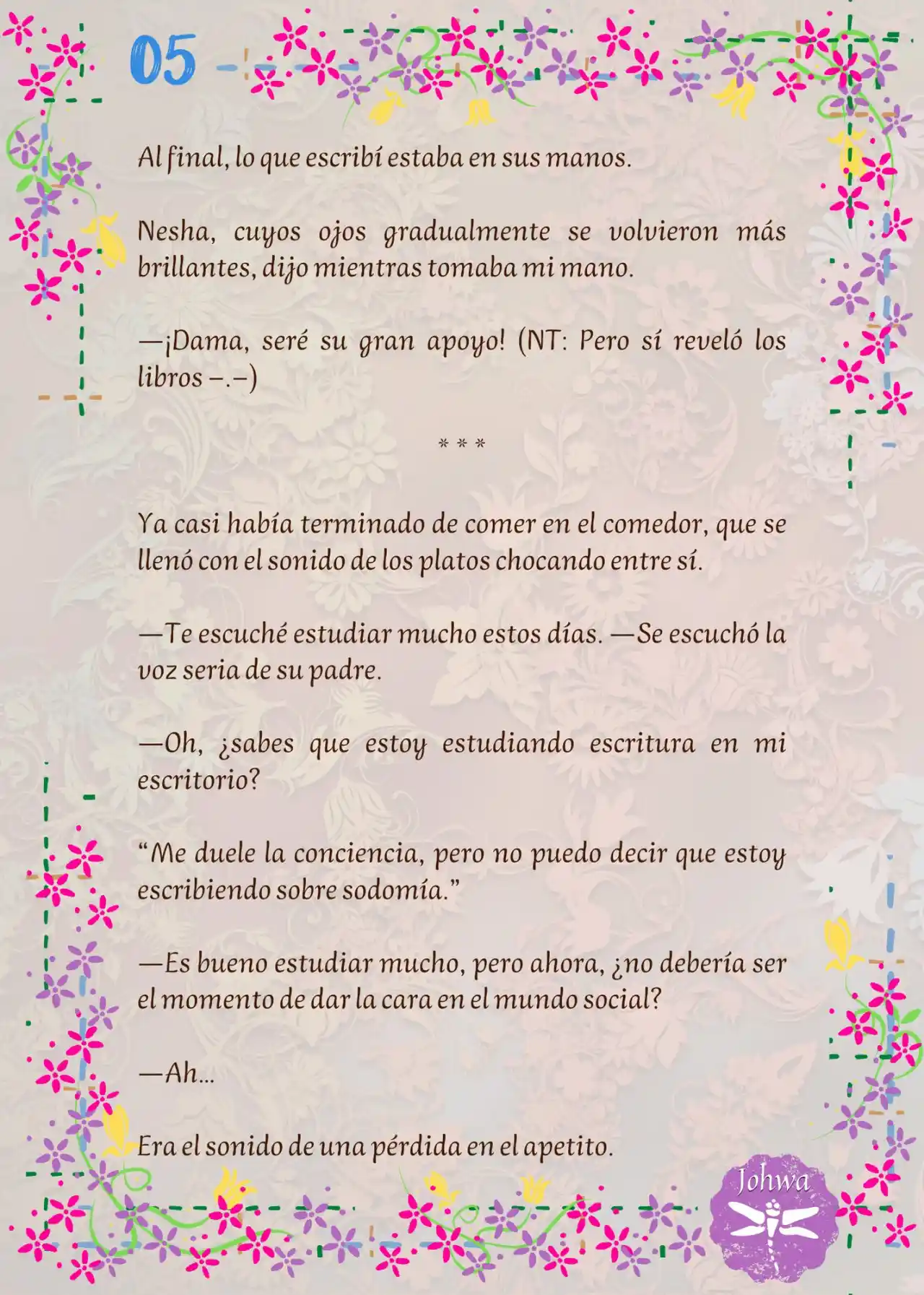 ¡¿La Popular Escritora De BL Es La Futura Princesa Heredera?! (Novela) - Capítulo 3 - Página 7 - LectorTMOo