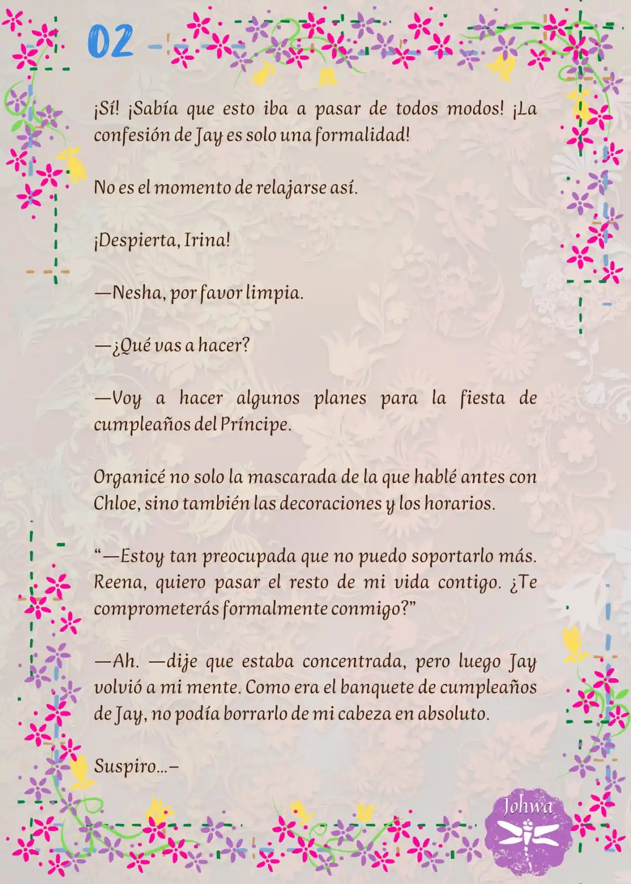 ¡¿La Popular Escritora De BL Es La Futura Princesa Heredera?! (Novela) - Capítulo 30 - Página 4 - LectorTMOo