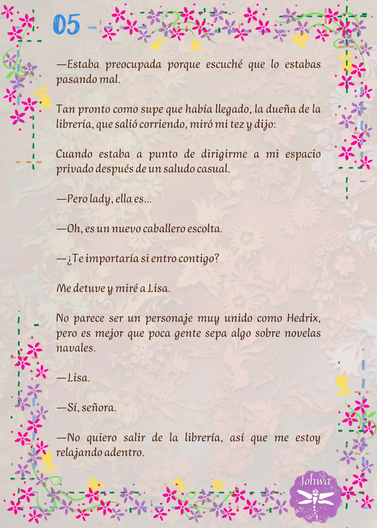 ¡¿La Popular Escritora De BL Es La Futura Princesa Heredera?! (Novela) - Capítulo 30 - Página 7 - LectorTMOo