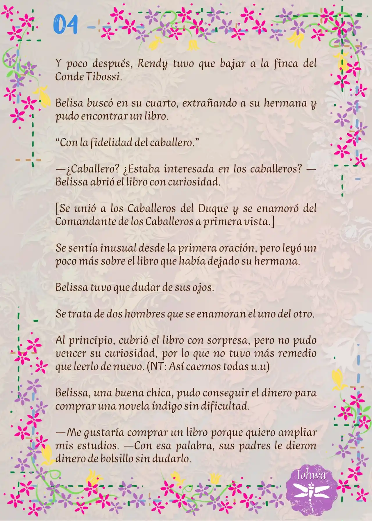 ¡¿La Popular Escritora De BL Es La Futura Princesa Heredera?! (Novela) - Capítulo 33 - Página 6 - LectorTMOo