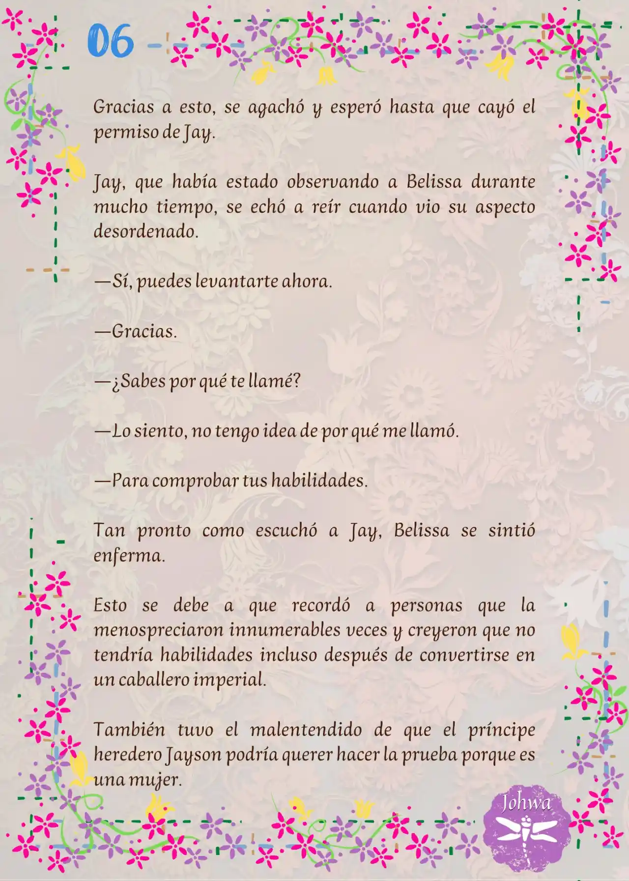 ¡¿La Popular Escritora De BL Es La Futura Princesa Heredera?! (Novela) - Capítulo 33 - Página 8 - LectorTMOo