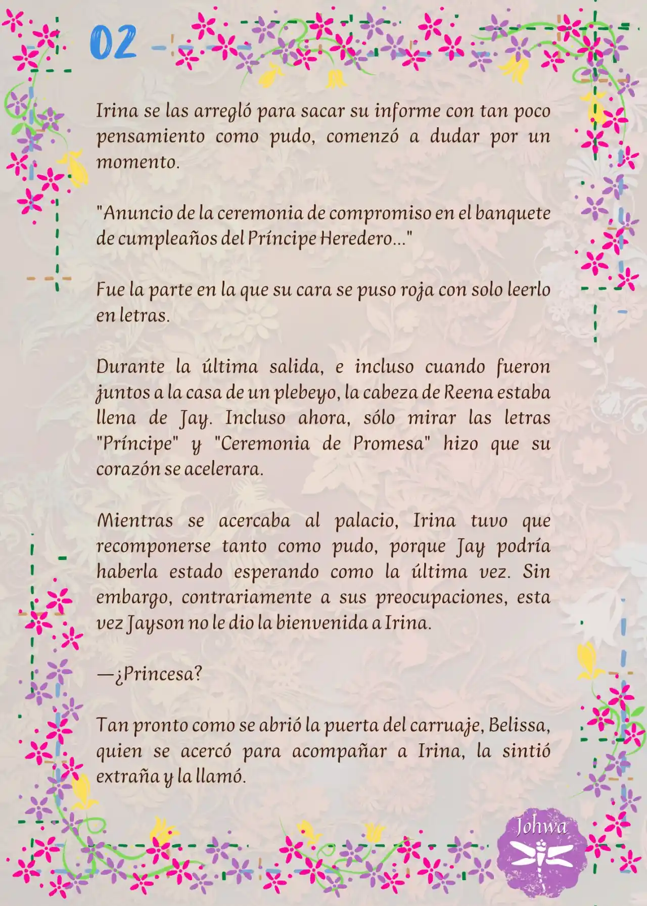 ¡¿La Popular Escritora De BL Es La Futura Princesa Heredera?! (Novela) - Capítulo 34 - Página 4 - LectorTMOo
