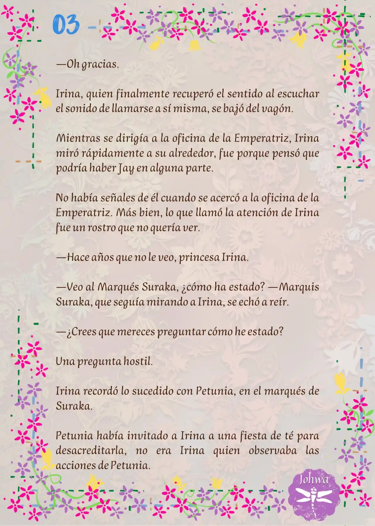 ¡¿La Popular Escritora De BL Es La Futura Princesa Heredera?! (Novela) - Capítulo 34 - Página 5 - LectorTMOo