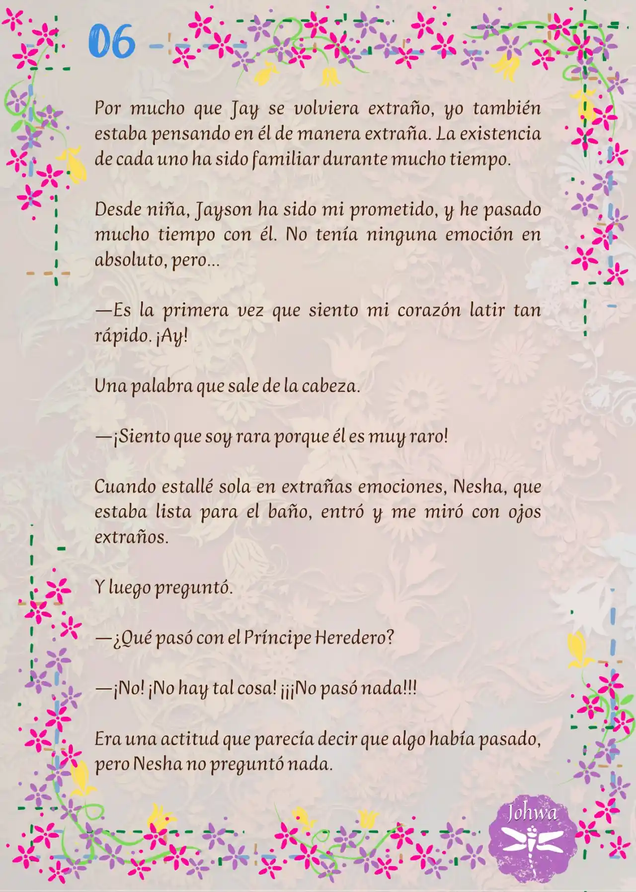 ¡¿La Popular Escritora De BL Es La Futura Princesa Heredera?! (Novela) - Capítulo 35 - Página 8 - LectorTMOo