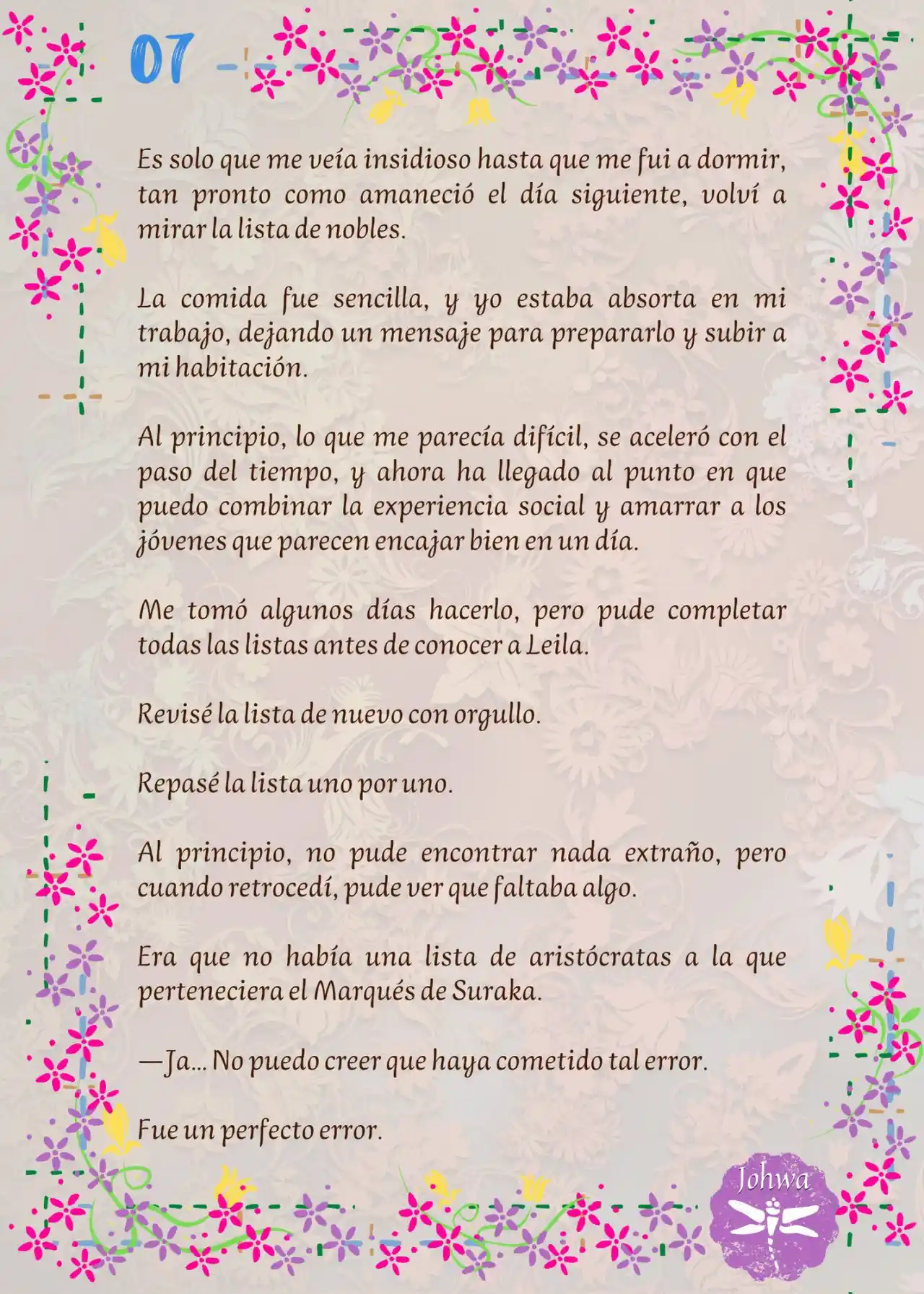 ¡¿La Popular Escritora De BL Es La Futura Princesa Heredera?! (Novela) - Capítulo 35 - Página 9 - LectorTMOo