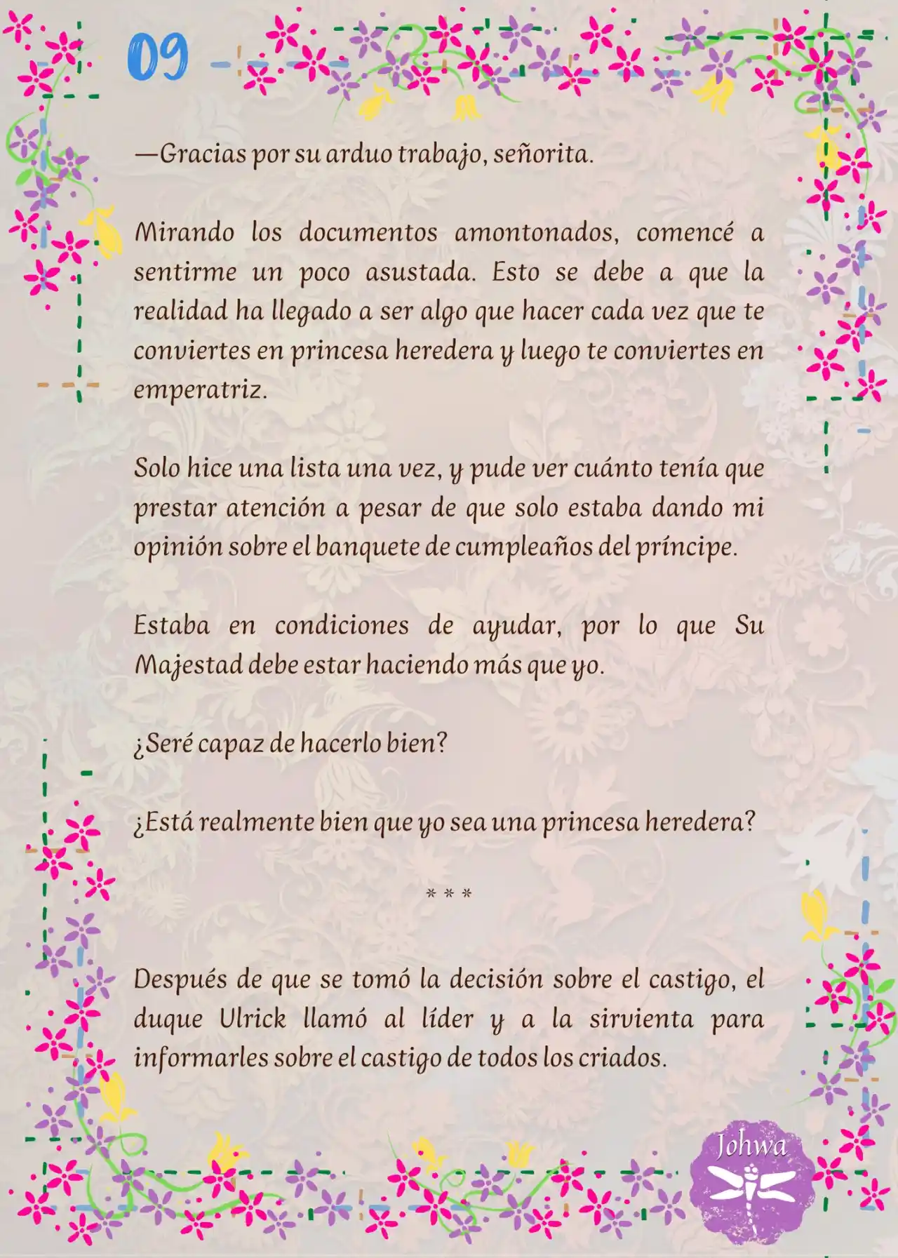 ¡¿La Popular Escritora De BL Es La Futura Princesa Heredera?! (Novela) - Capítulo 35 - Página 11 - LectorTMOo