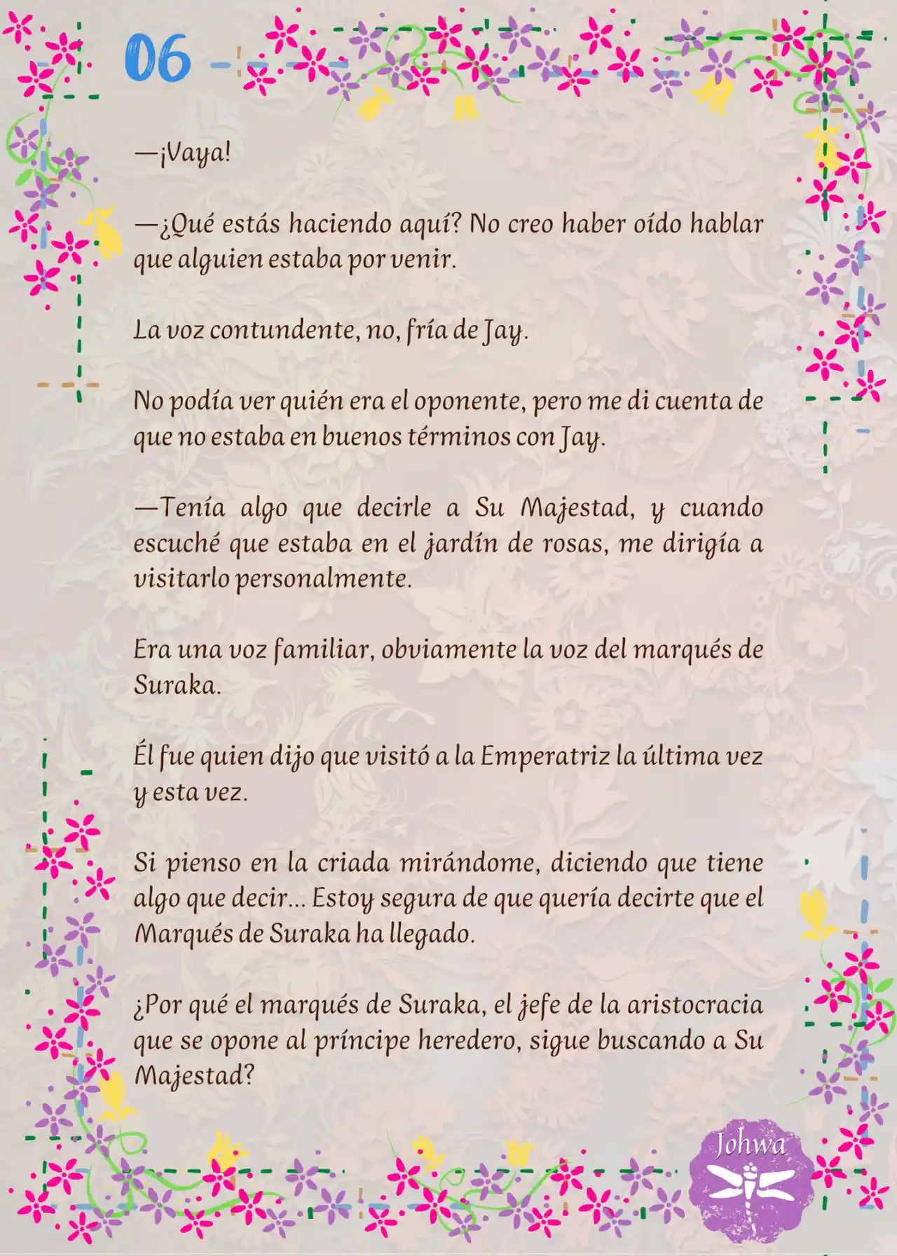 ¡¿La Popular Escritora De BL Es La Futura Princesa Heredera?! (Novela) - Capítulo 36 - Página 8 - LectorTMOo
