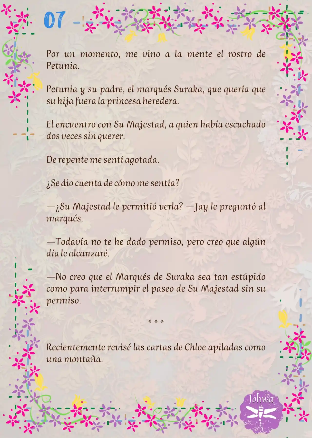 ¡¿La Popular Escritora De BL Es La Futura Princesa Heredera?! (Novela) - Capítulo 36 - Página 9 - LectorTMOo