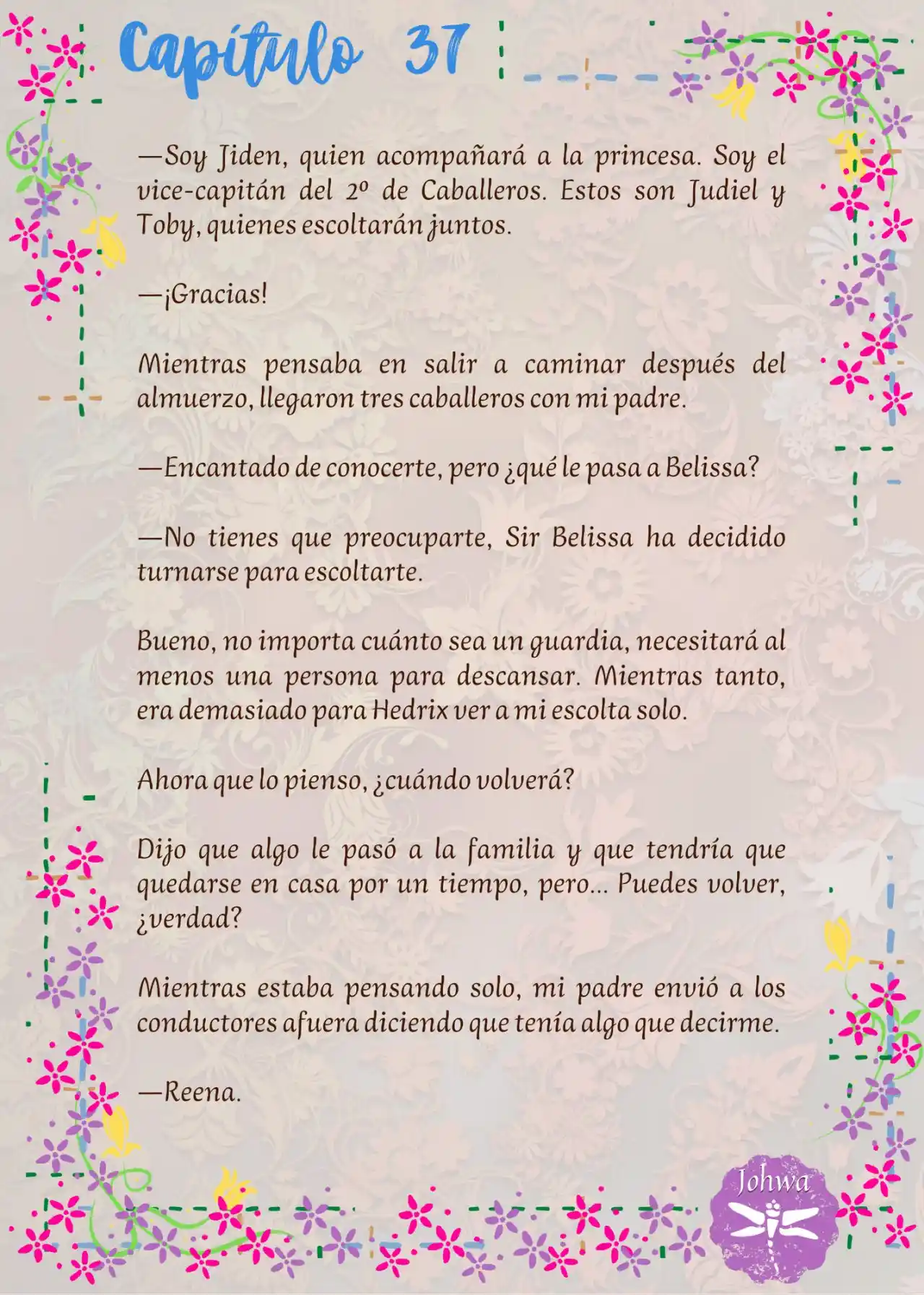 ¡¿La Popular Escritora De BL Es La Futura Princesa Heredera?! (Novela) - Capítulo 37 - Página 5 - LectorTMOo