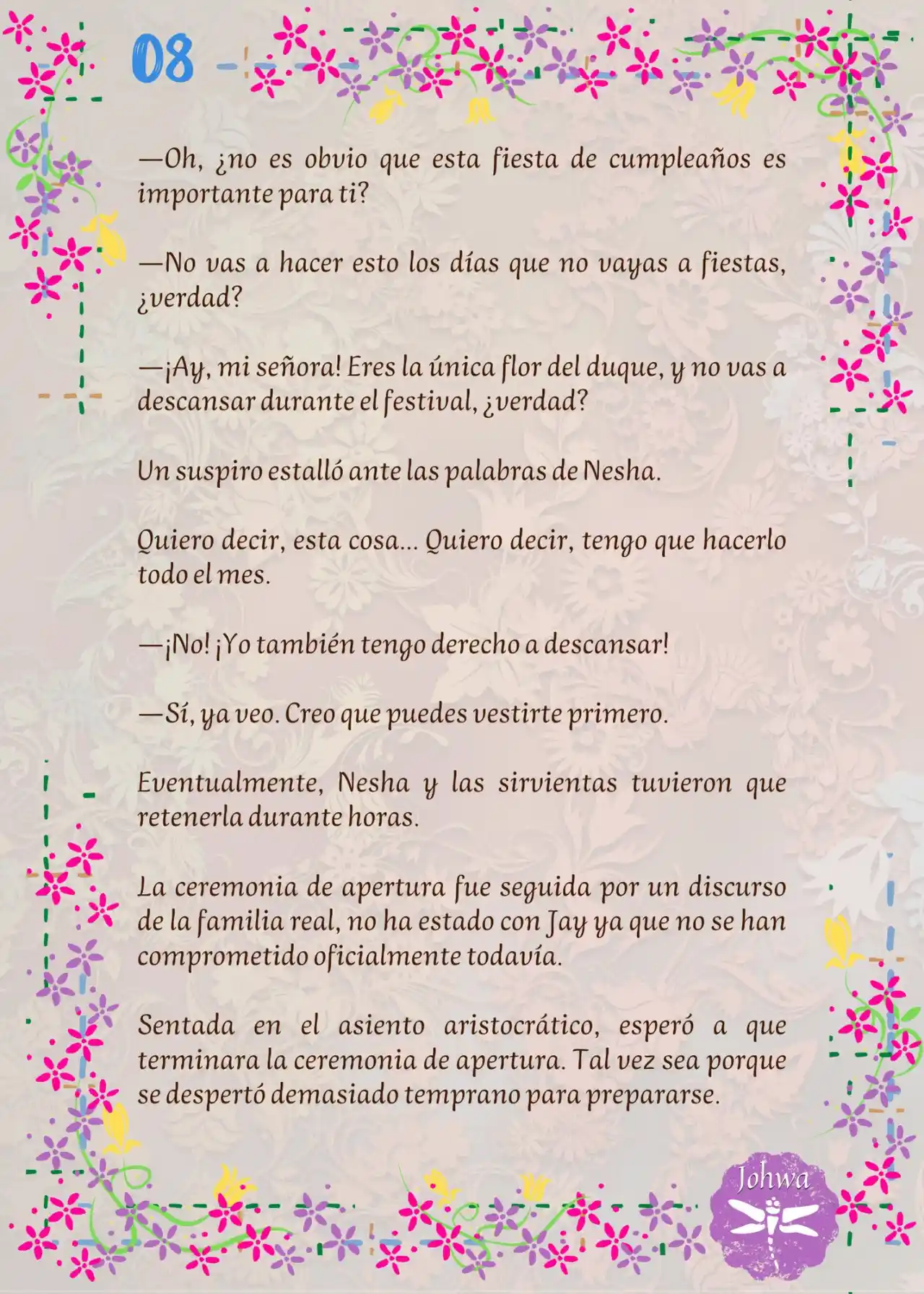 ¡¿La Popular Escritora De BL Es La Futura Princesa Heredera?! (Novela) - Capítulo 37 - Página 18 - LectorTMOo