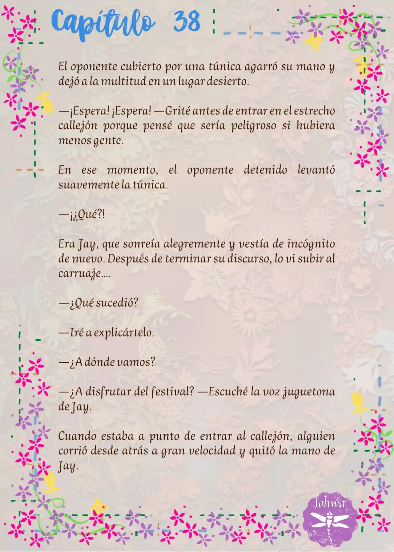 ¡¿La Popular Escritora De BL Es La Futura Princesa Heredera?! (Novela) - Capítulo 38 - Página 6 - LectorTMOo