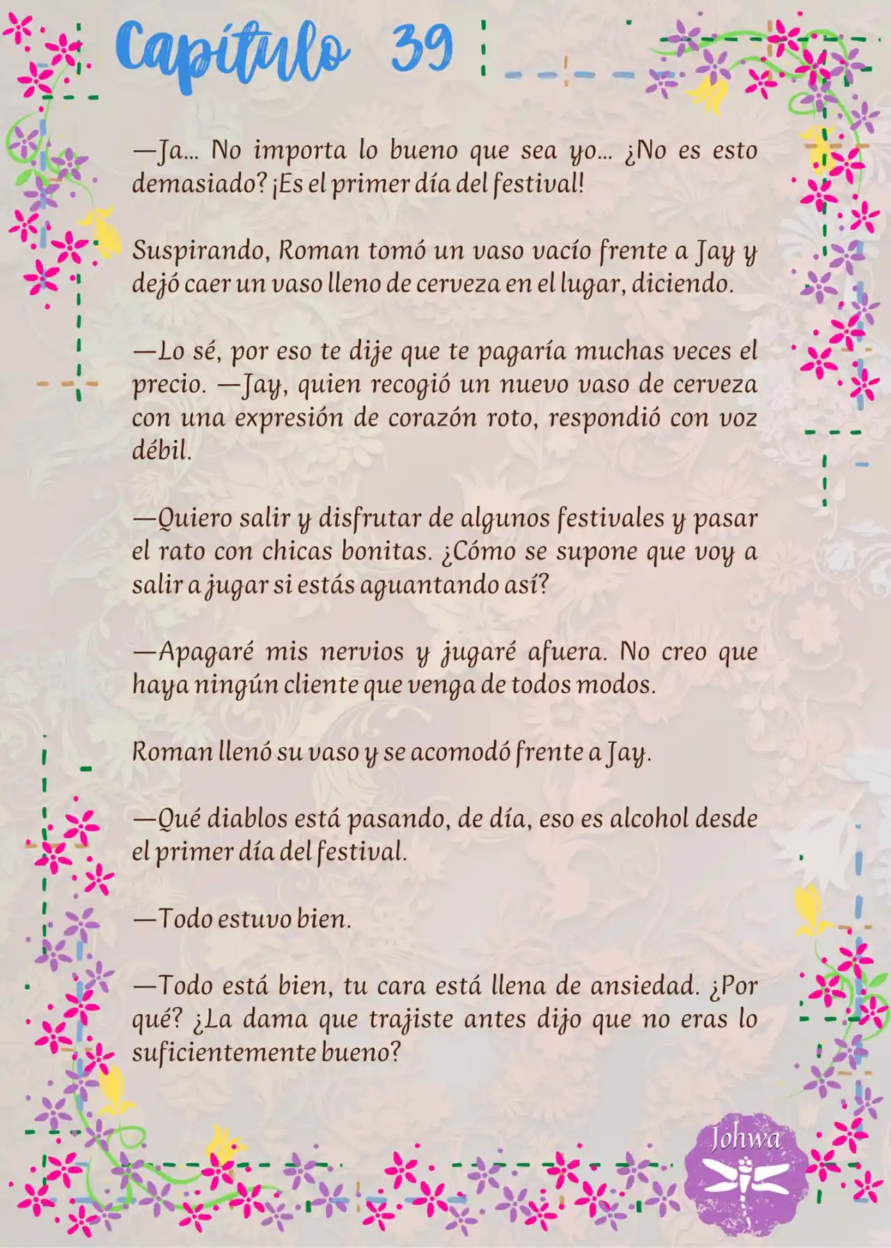¡¿La Popular Escritora De BL Es La Futura Princesa Heredera?! (Novela) - Capítulo 39 - Página 4 - LectorTMOo