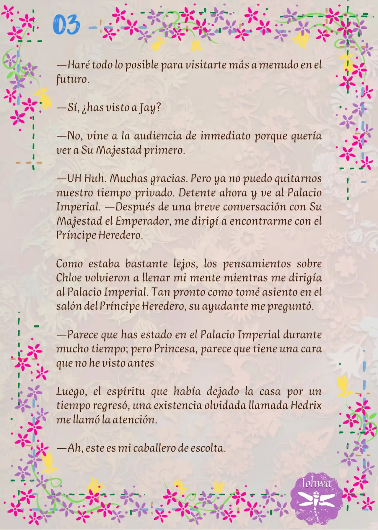 ¡¿La Popular Escritora De BL Es La Futura Princesa Heredera?! (Novela) - Capítulo 4 - Página 5 - LectorTMOo