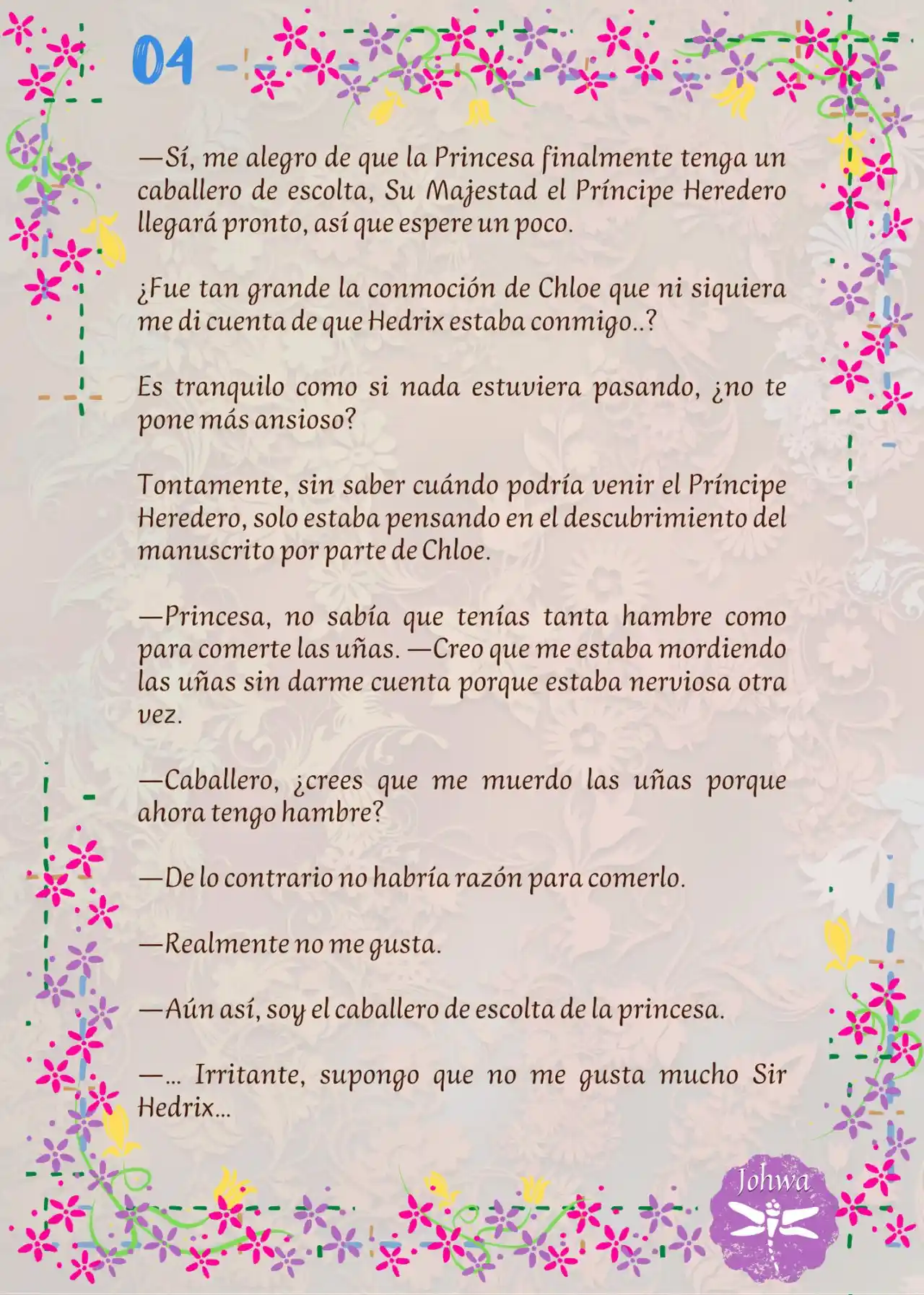 ¡¿La Popular Escritora De BL Es La Futura Princesa Heredera?! (Novela) - Capítulo 4 - Página 6 - LectorTMOo