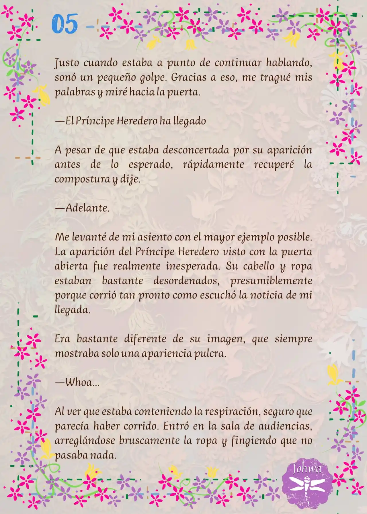 ¡¿La Popular Escritora De BL Es La Futura Princesa Heredera?! (Novela) - Capítulo 4 - Página 7 - LectorTMOo
