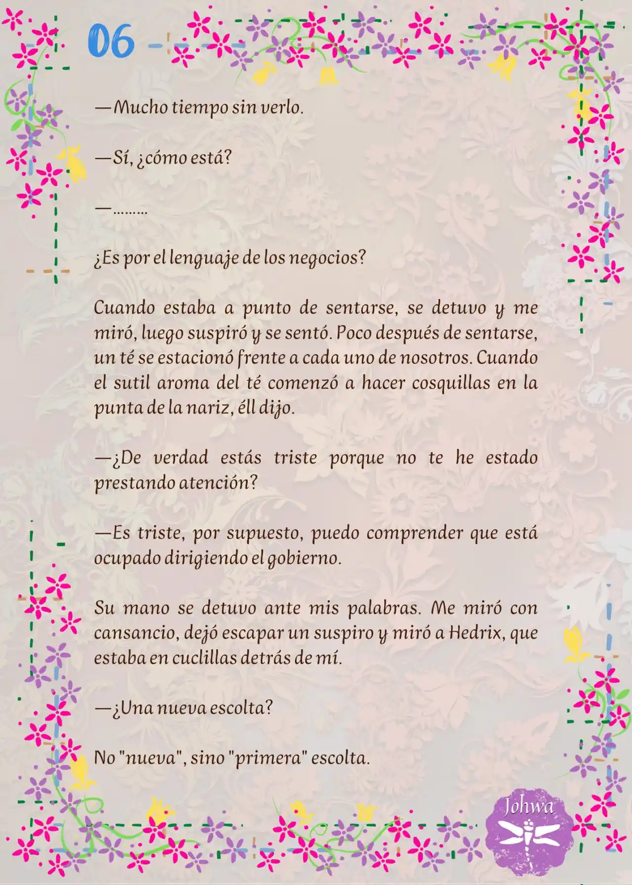 ¡¿La Popular Escritora De BL Es La Futura Princesa Heredera?! (Novela) - Capítulo 4 - Página 8 - LectorTMOo