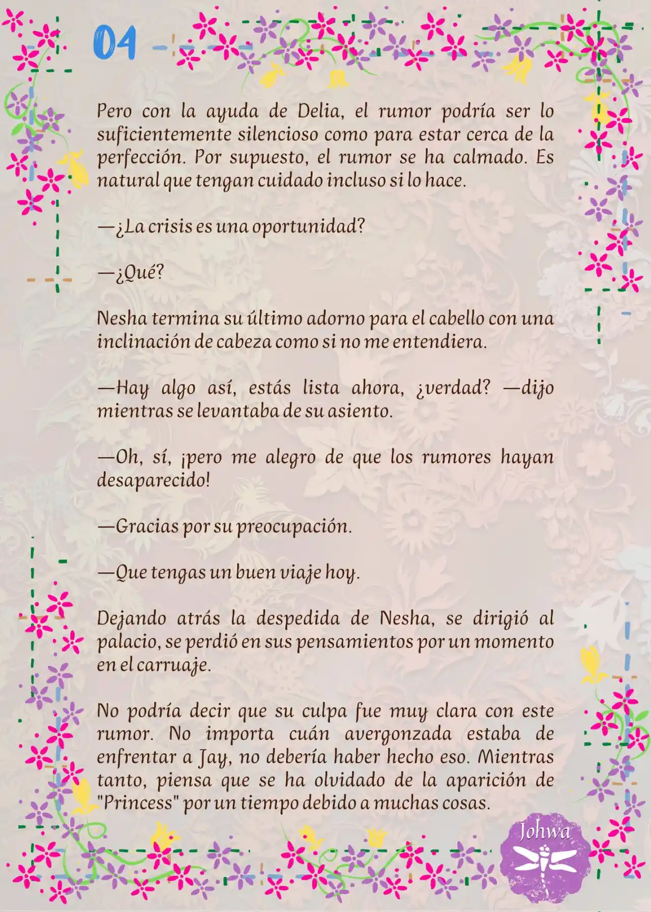 ¡¿La Popular Escritora De BL Es La Futura Princesa Heredera?! (Novela) - Capítulo 45 - Página 10 - LectorTMOo