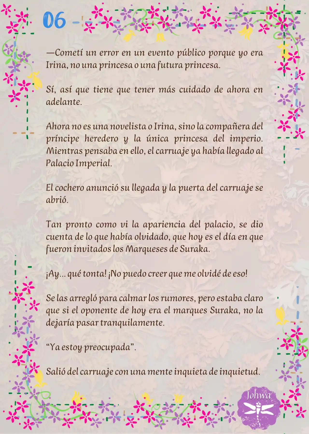 ¡¿La Popular Escritora De BL Es La Futura Princesa Heredera?! (Novela) - Capítulo 45 - Página 14 - LectorTMOo
