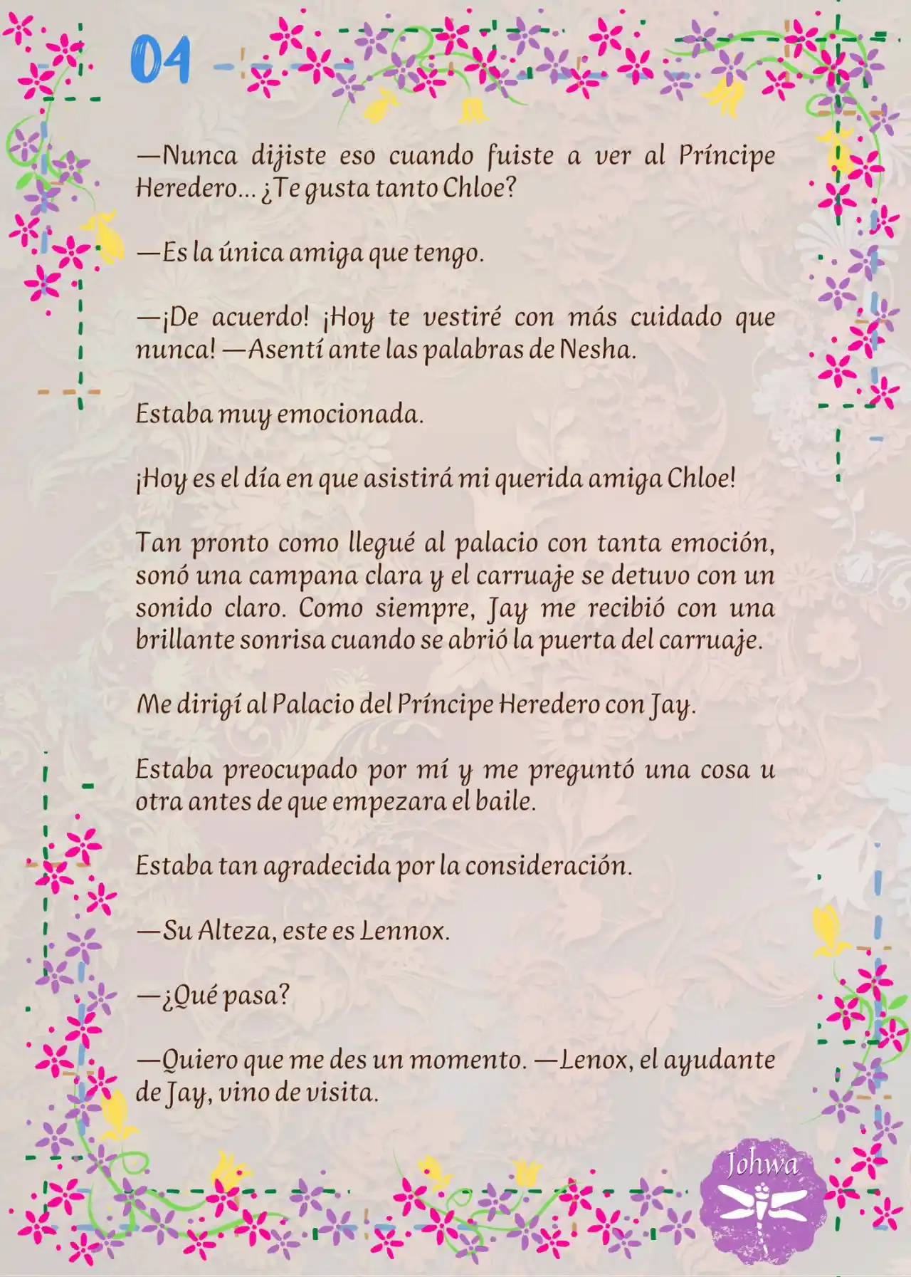 ¡¿La Popular Escritora De BL Es La Futura Princesa Heredera?! (Novela) - Capítulo 47 - Página 9 - LectorTMOo