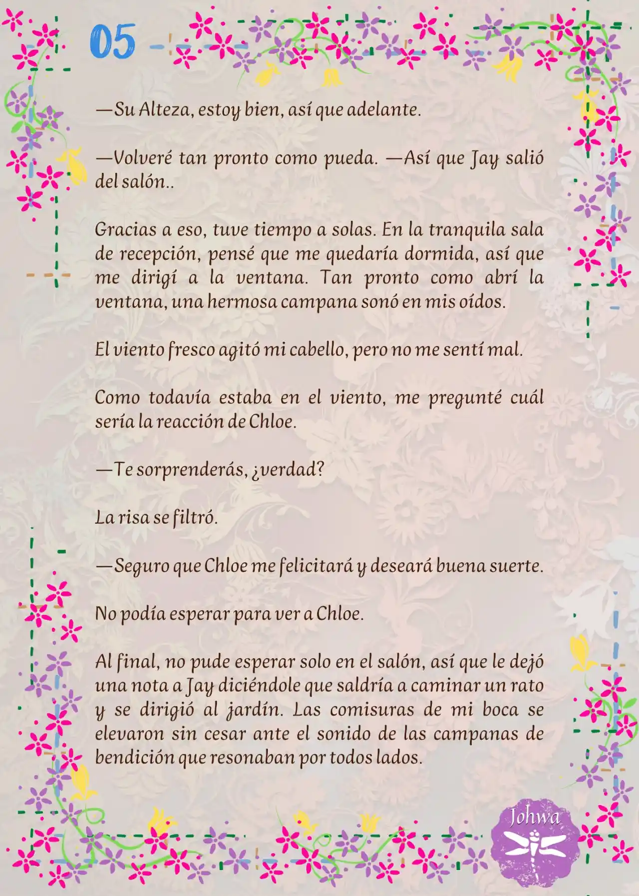 ¡¿La Popular Escritora De BL Es La Futura Princesa Heredera?! (Novela) - Capítulo 47 - Página 12 - LectorTMOo