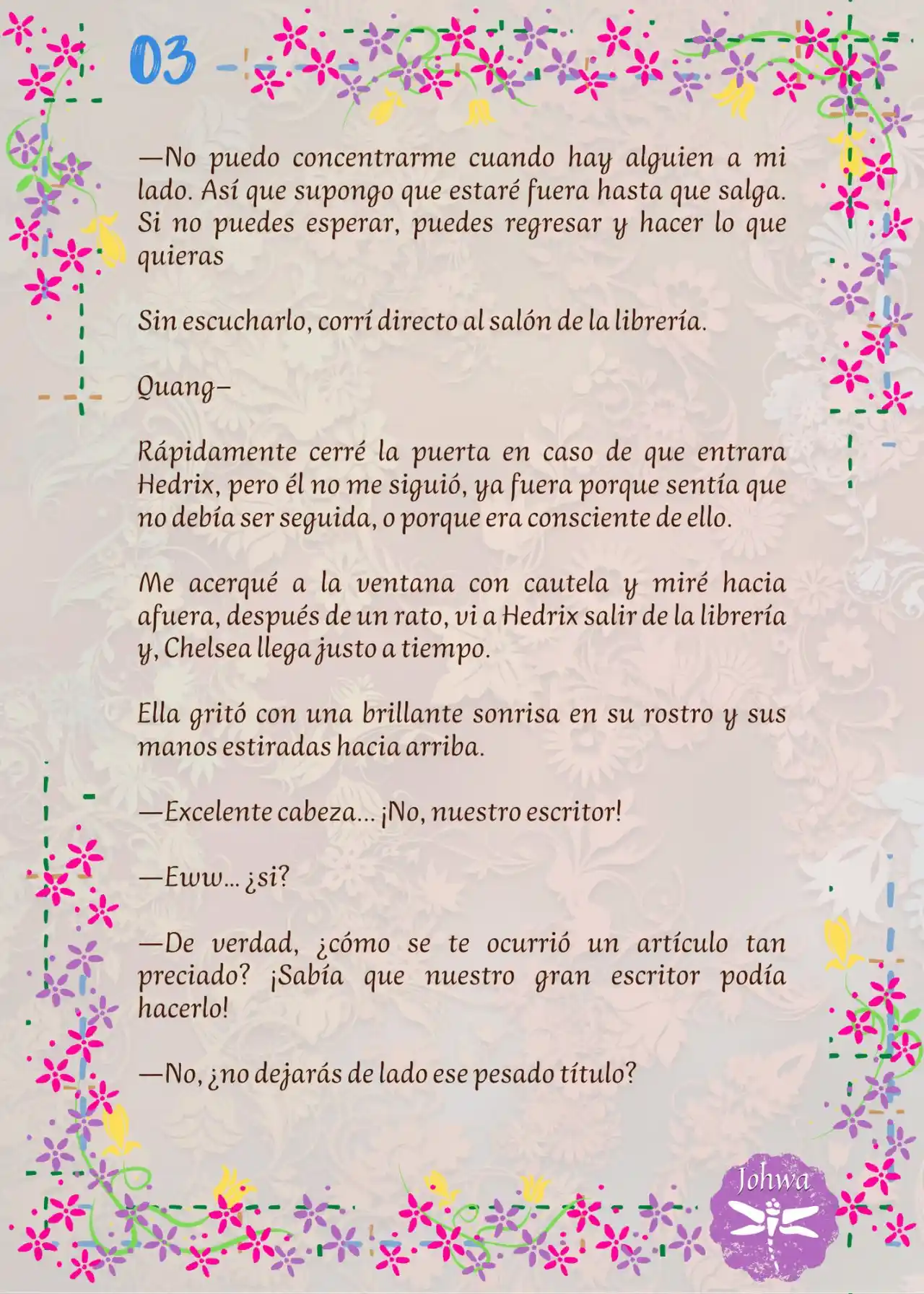 ¡¿La Popular Escritora De BL Es La Futura Princesa Heredera?! (Novela) - Capítulo 5 - Página 5 - LectorTMOo