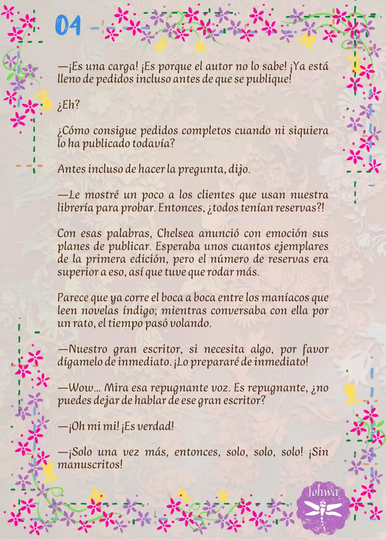 ¡¿La Popular Escritora De BL Es La Futura Princesa Heredera?! (Novela) - Capítulo 5 - Página 6 - LectorTMOo
