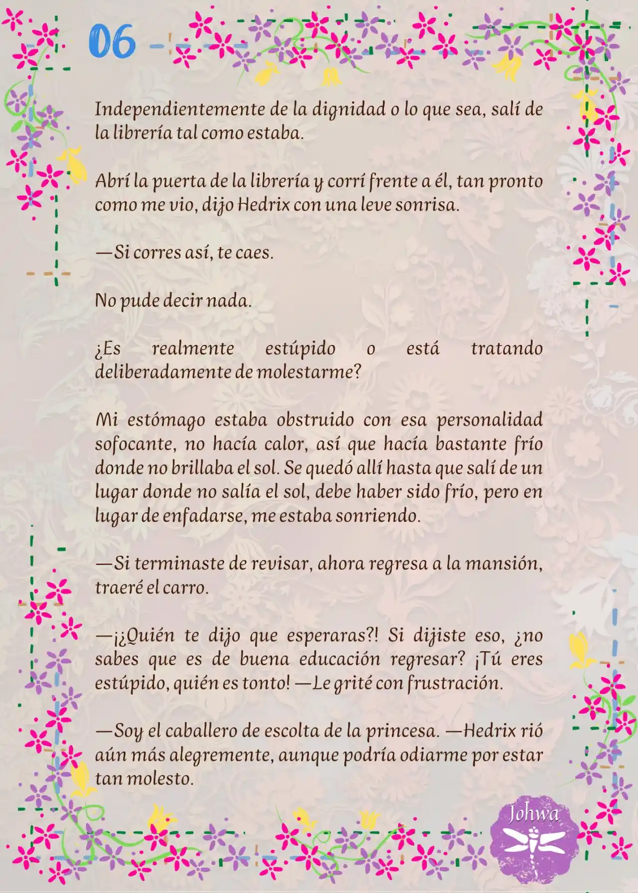¡¿La Popular Escritora De BL Es La Futura Princesa Heredera?! (Novela) - Capítulo 5 - Página 8 - LectorTMOo