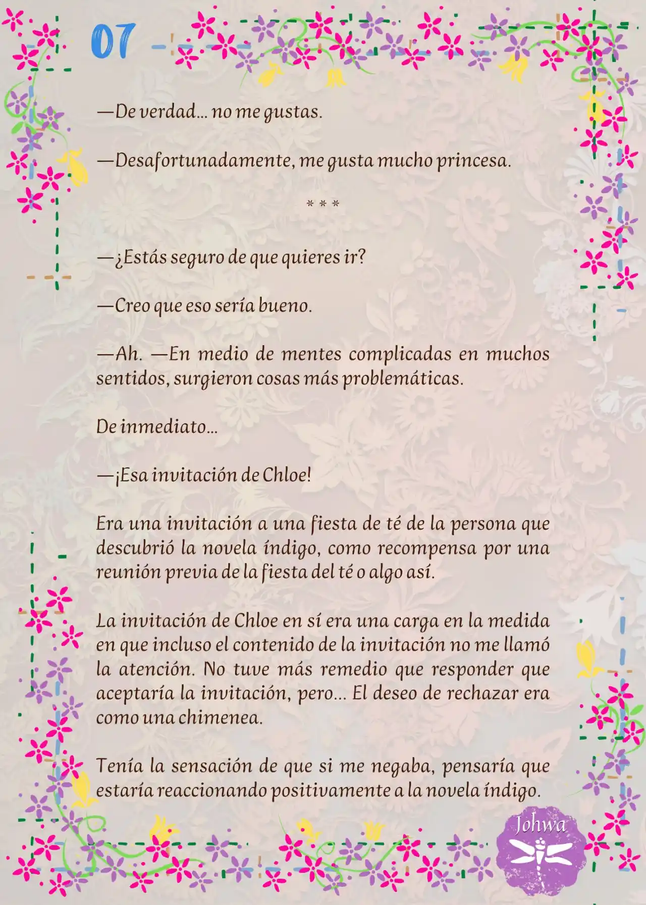 ¡¿La Popular Escritora De BL Es La Futura Princesa Heredera?! (Novela) - Capítulo 5 - Página 9 - LectorTMOo