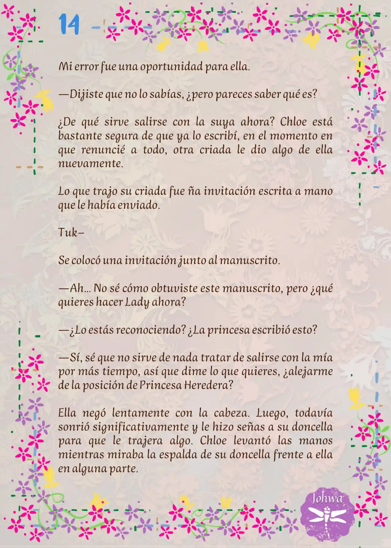 ¡¿La Popular Escritora De BL Es La Futura Princesa Heredera?! (Novela) - Capítulo 5 - Página 16 - LectorTMOo