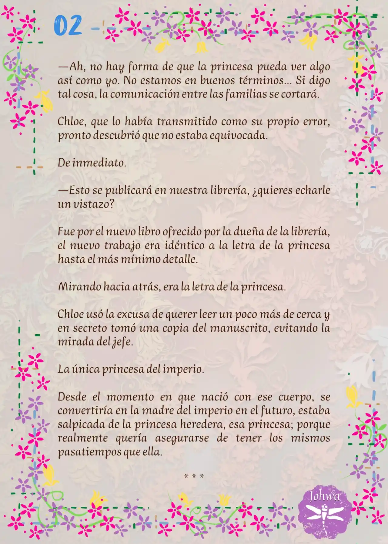 ¡¿La Popular Escritora De BL Es La Futura Princesa Heredera?! (Novela) - Capítulo 6 - Página 4 - LectorTMOo