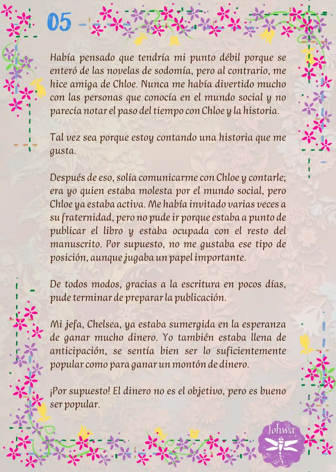 ¡¿La Popular Escritora De BL Es La Futura Princesa Heredera?! (Novela) - Capítulo 6 - Página 7 - LectorTMOo
