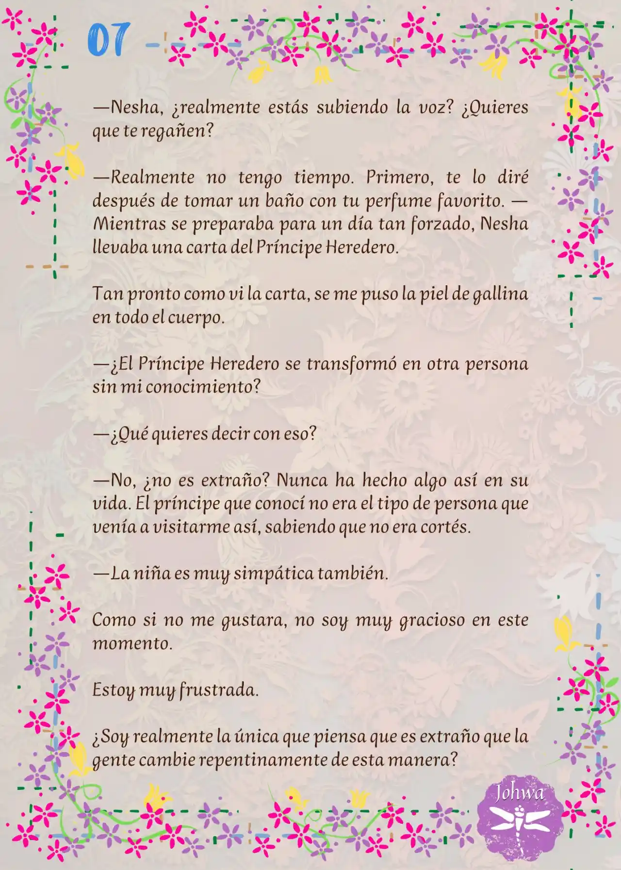 ¡¿La Popular Escritora De BL Es La Futura Princesa Heredera?! (Novela) - Capítulo 6 - Página 9 - LectorTMOo