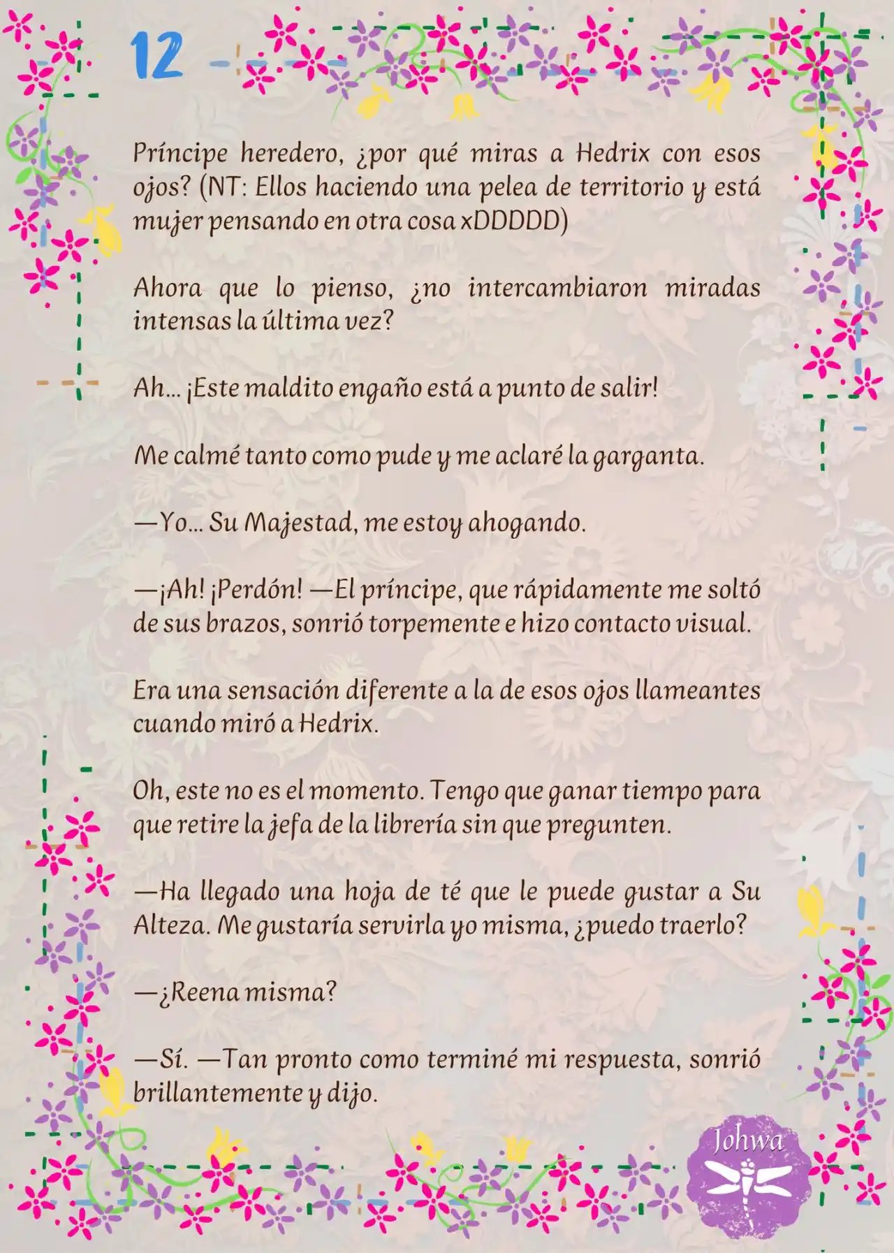 ¡¿La Popular Escritora De BL Es La Futura Princesa Heredera?! (Novela) - Capítulo 6 - Página 14 - LectorTMOo