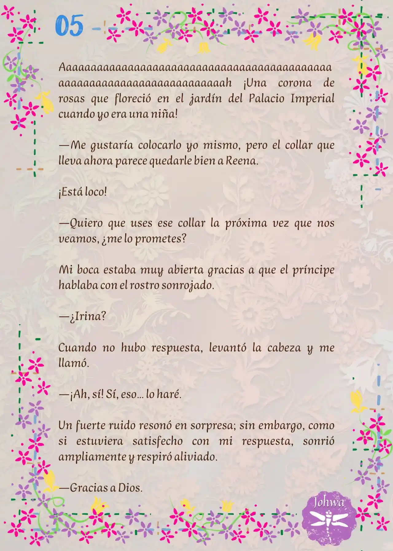 ¡¿La Popular Escritora De BL Es La Futura Princesa Heredera?! (Novela) - Capítulo 7 - Página 7 - LectorTMOo