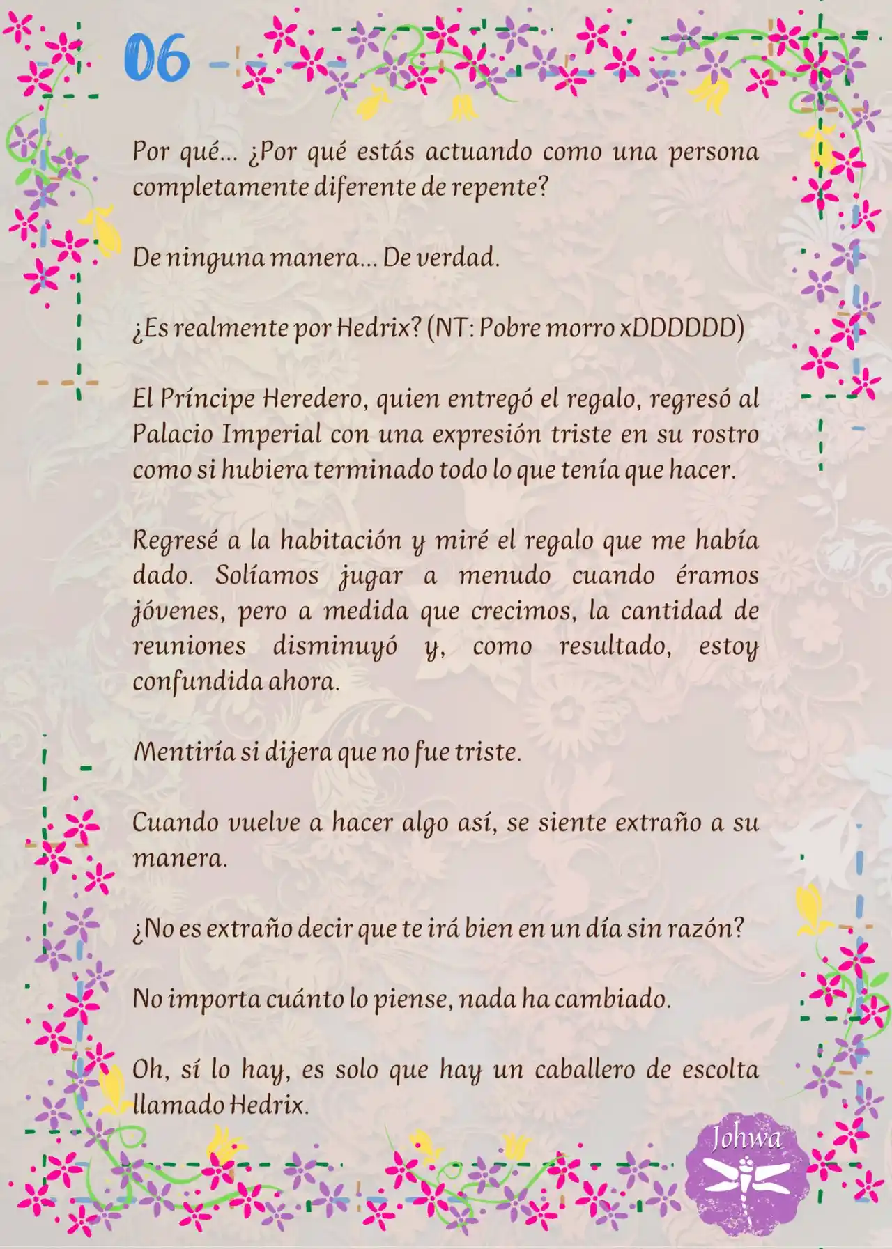 ¡¿La Popular Escritora De BL Es La Futura Princesa Heredera?! (Novela) - Capítulo 7 - Página 8 - LectorTMOo