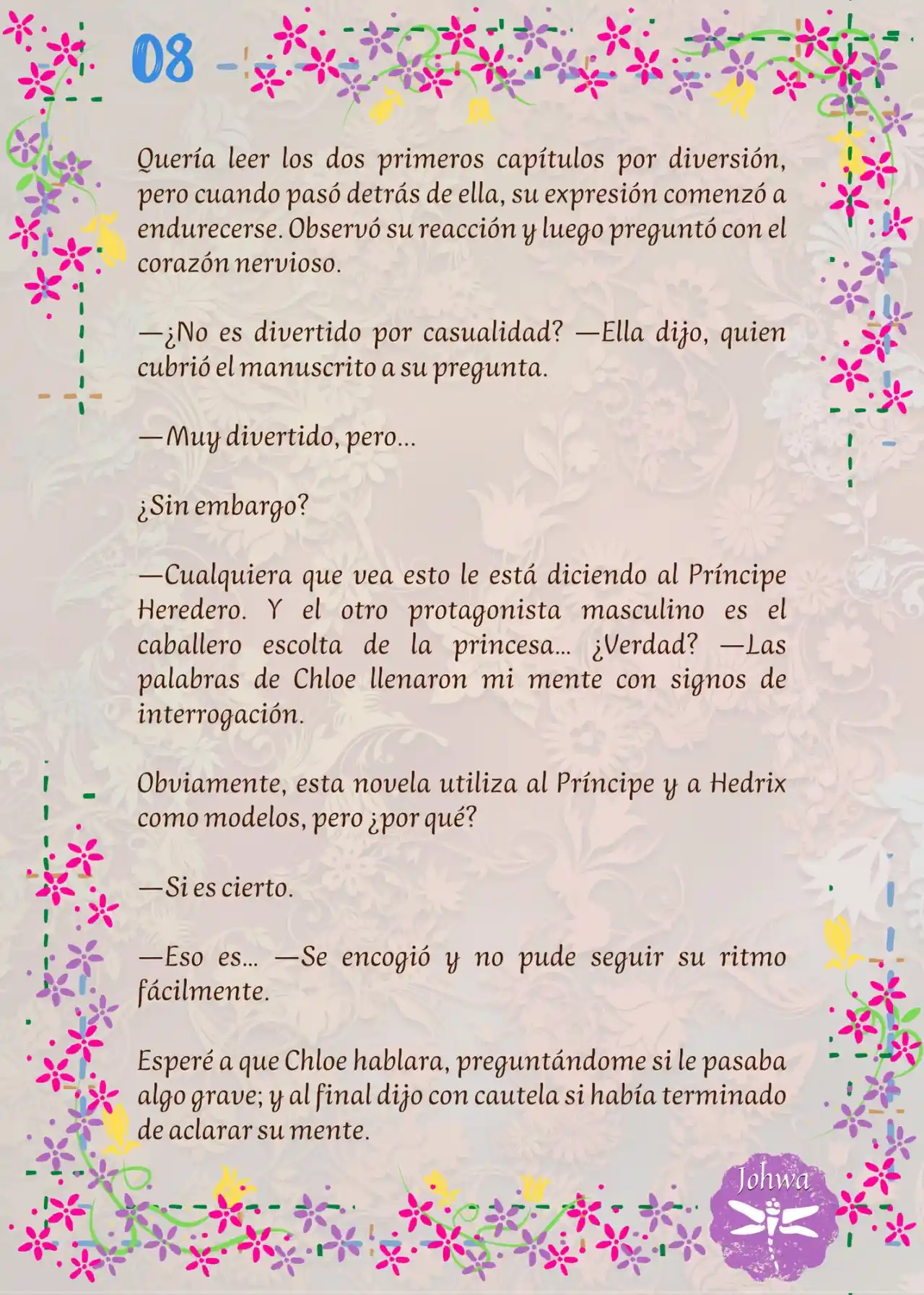 ¡¿La Popular Escritora De BL Es La Futura Princesa Heredera?! (Novela) - Capítulo 7 - Página 10 - LectorTMOo